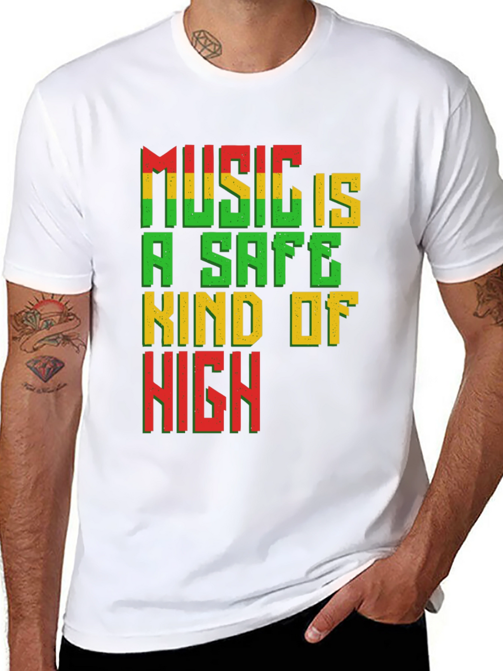 Music is a Safe Kind of High T-Shirt