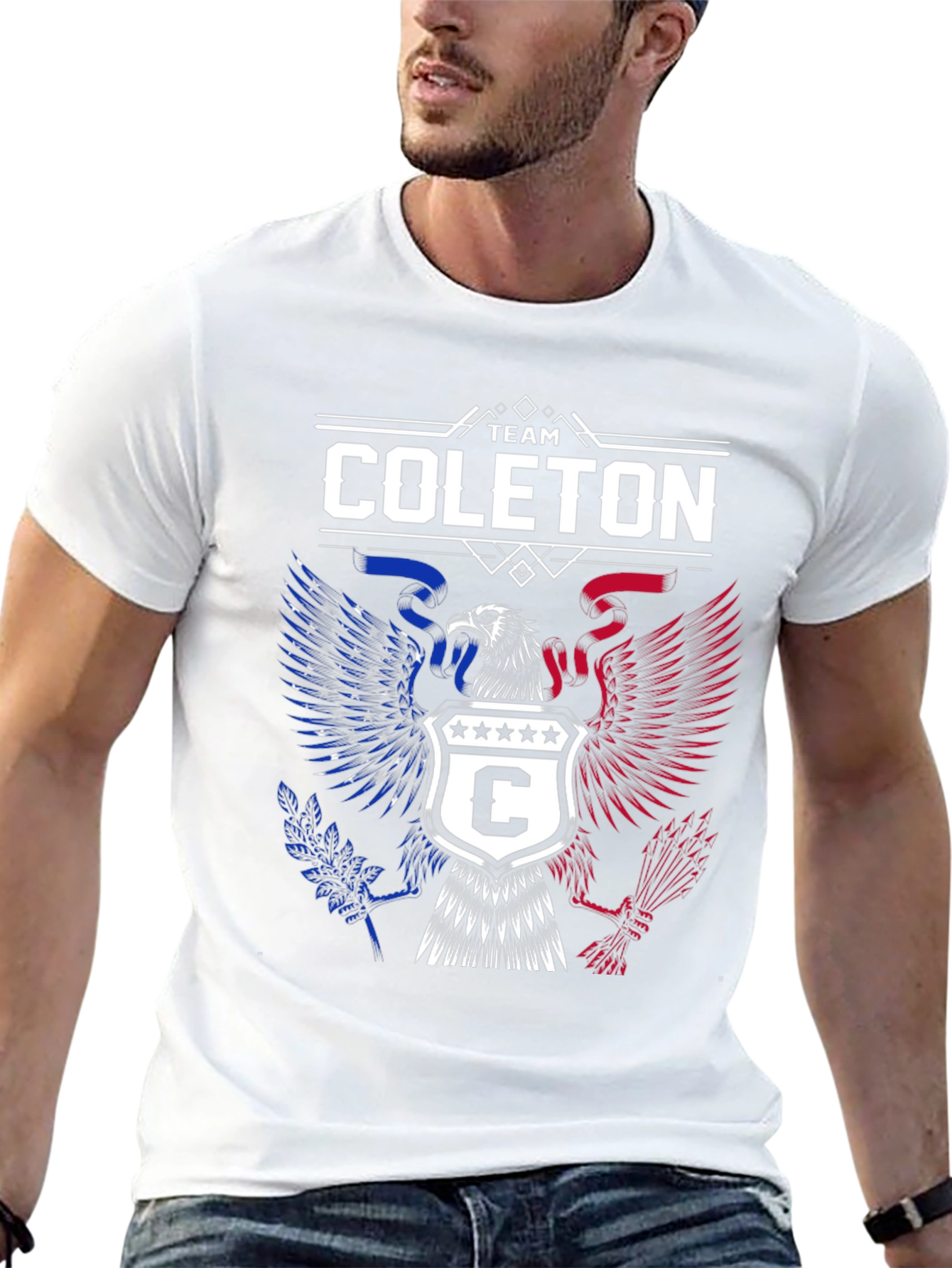 Team Coleton Eagle Crest Graphic Tee