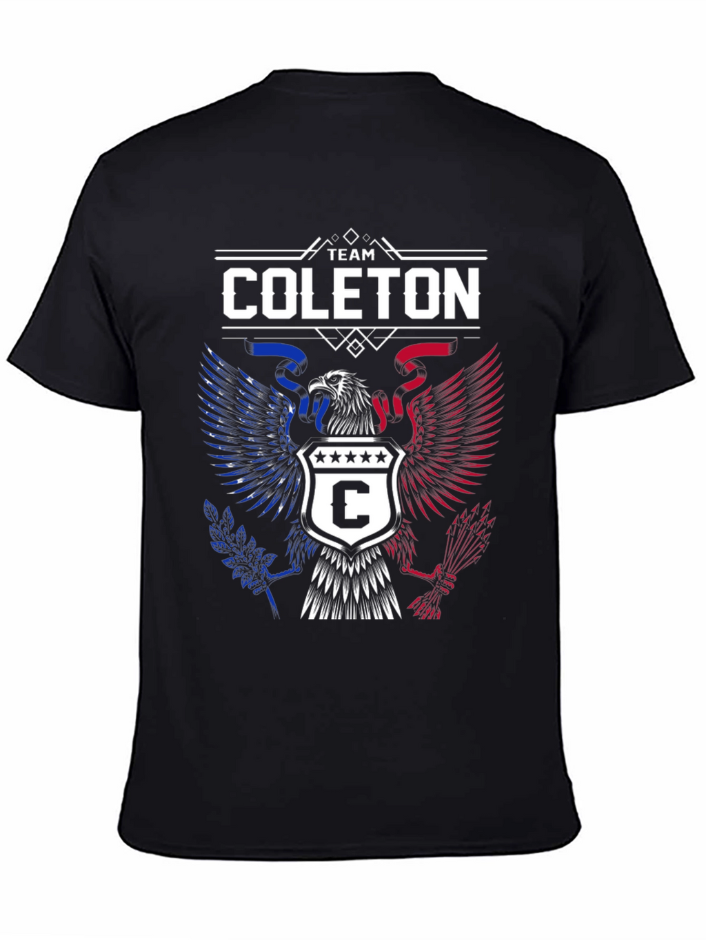 Team Coleton Eagle Crest Graphic Tee