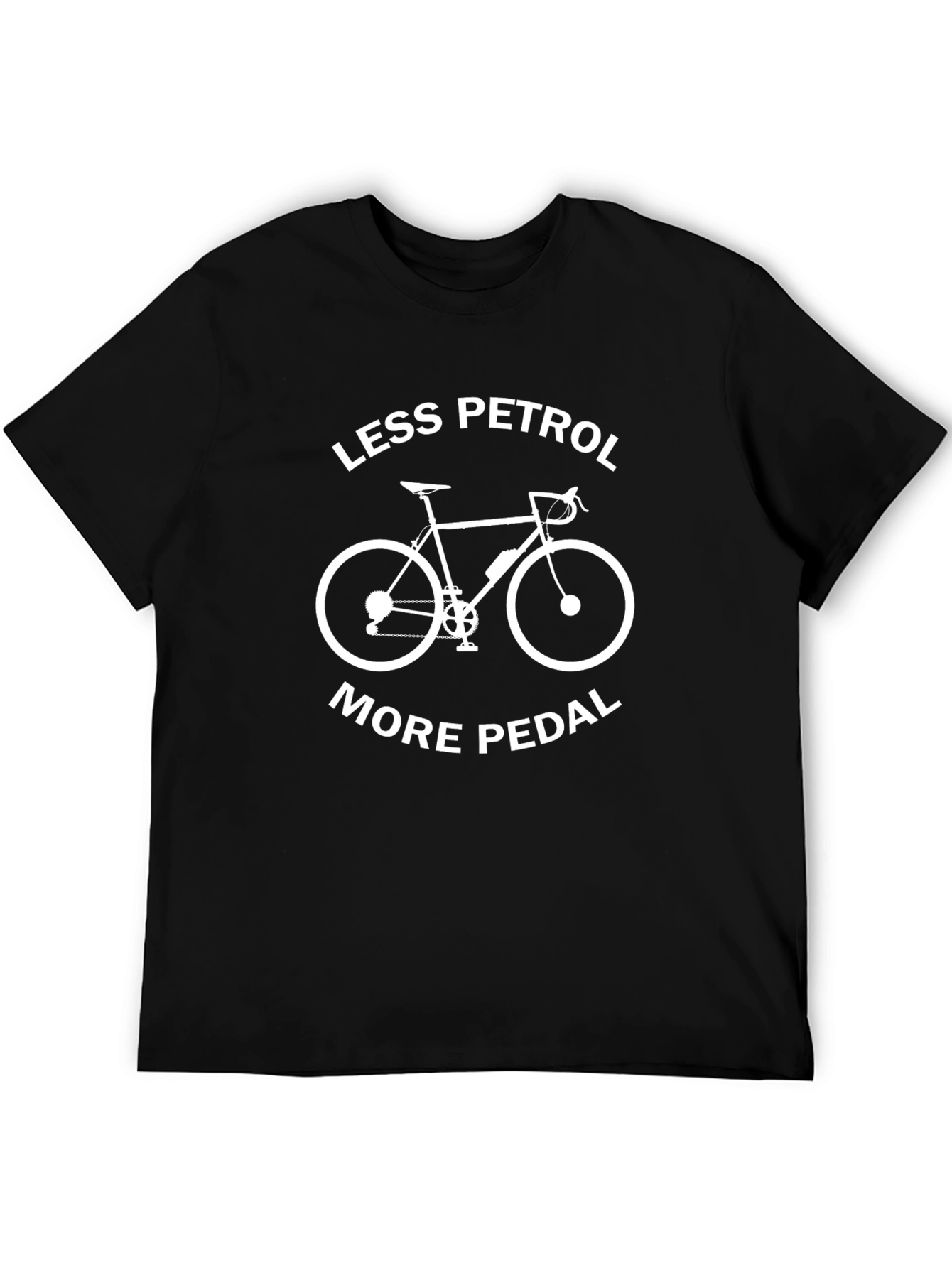 Less Petrol More Pedal Graphic Tee