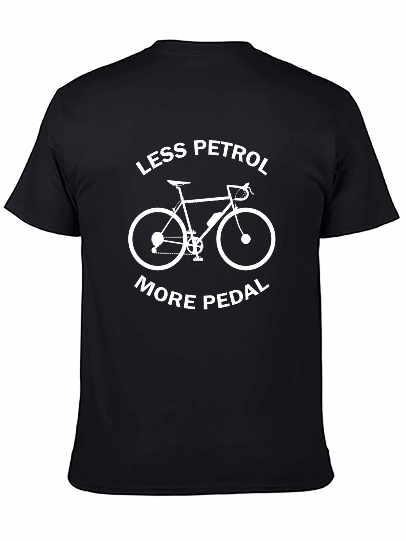 Less Petrol More Pedal Graphic Tee