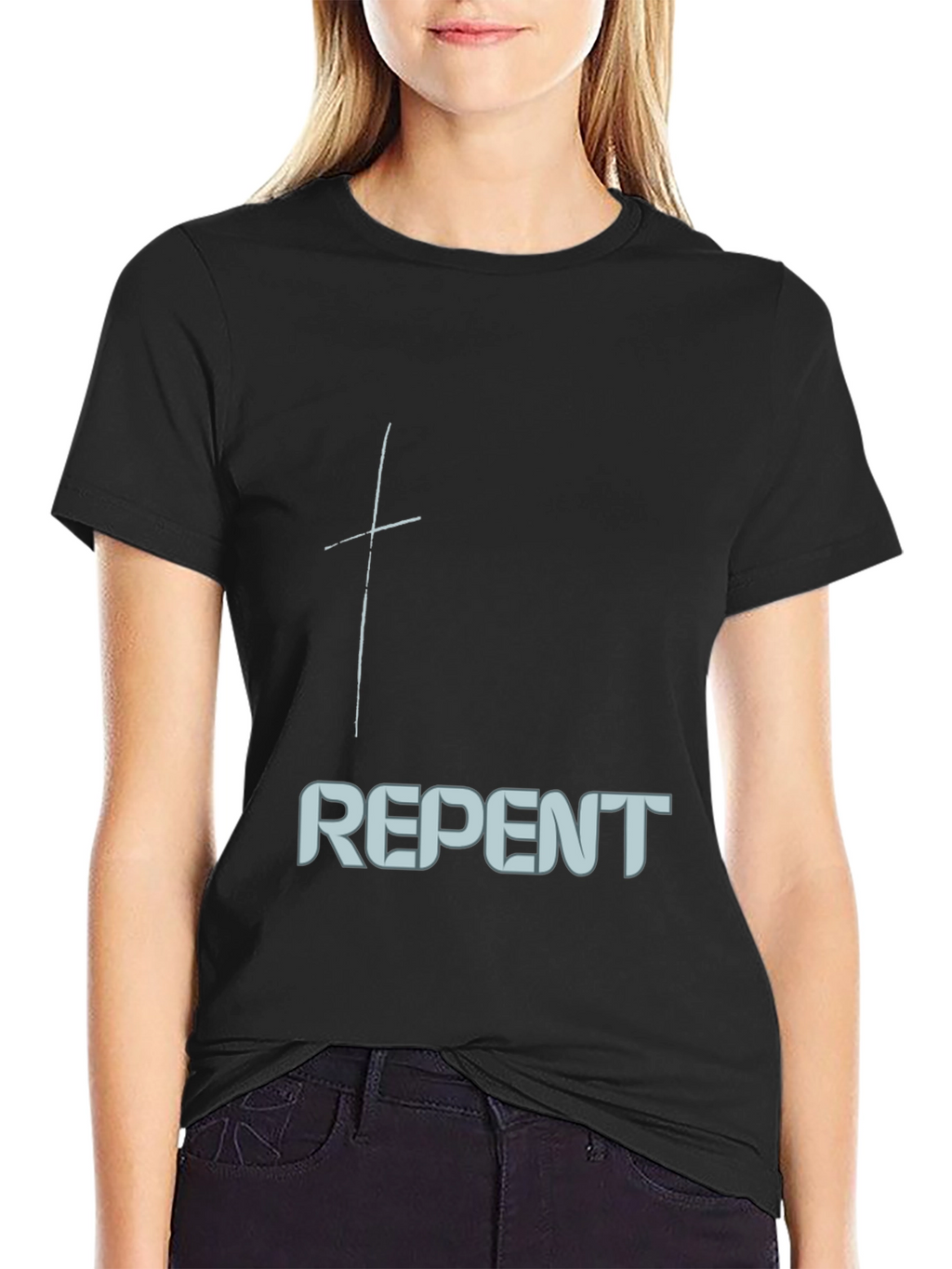 Repent Graphic Tee - Stylish Christian Apparel