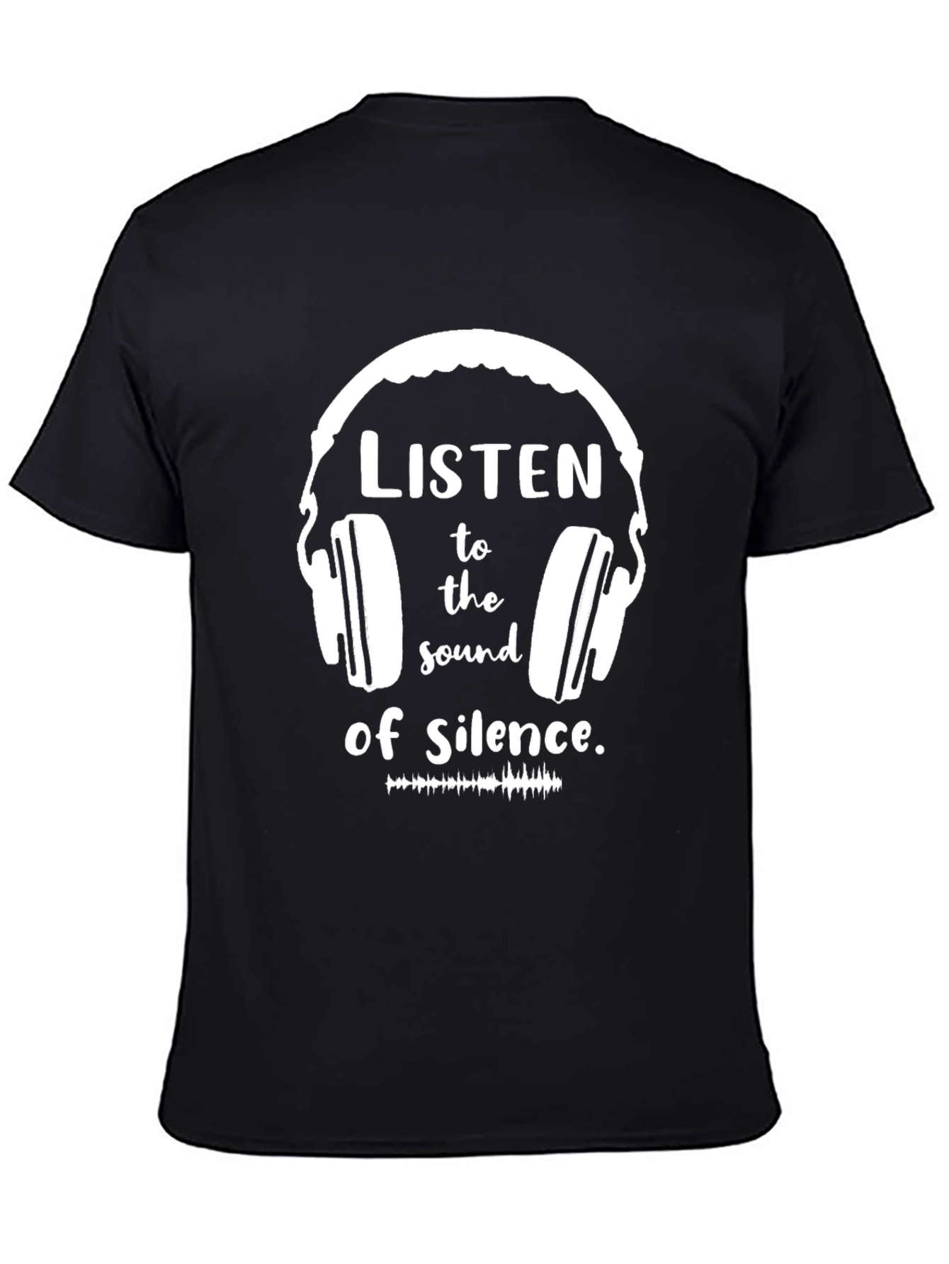 Listen to the Sound of Silence Graphic Tee