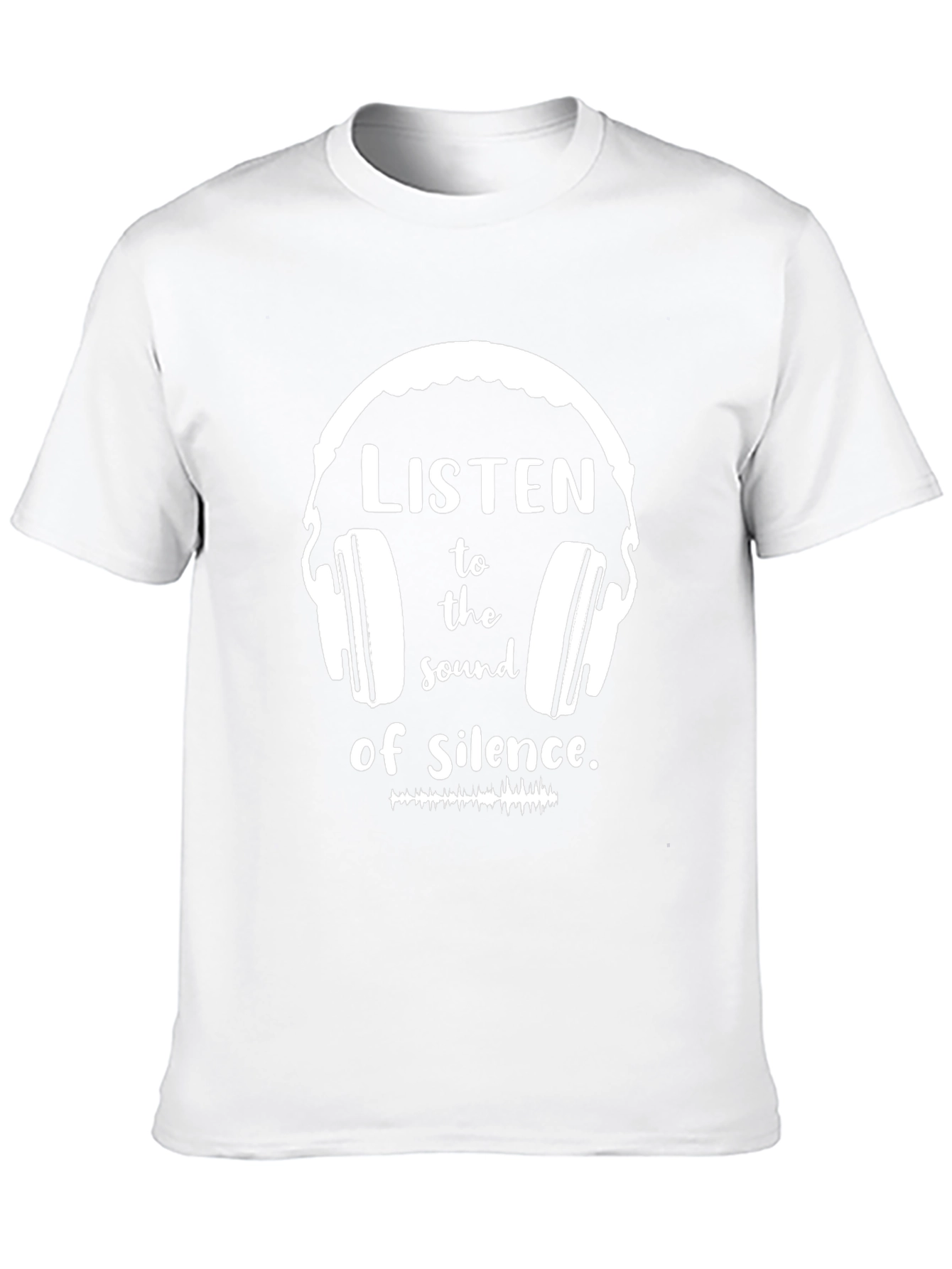Listen to the Sound of Silence Graphic Tee