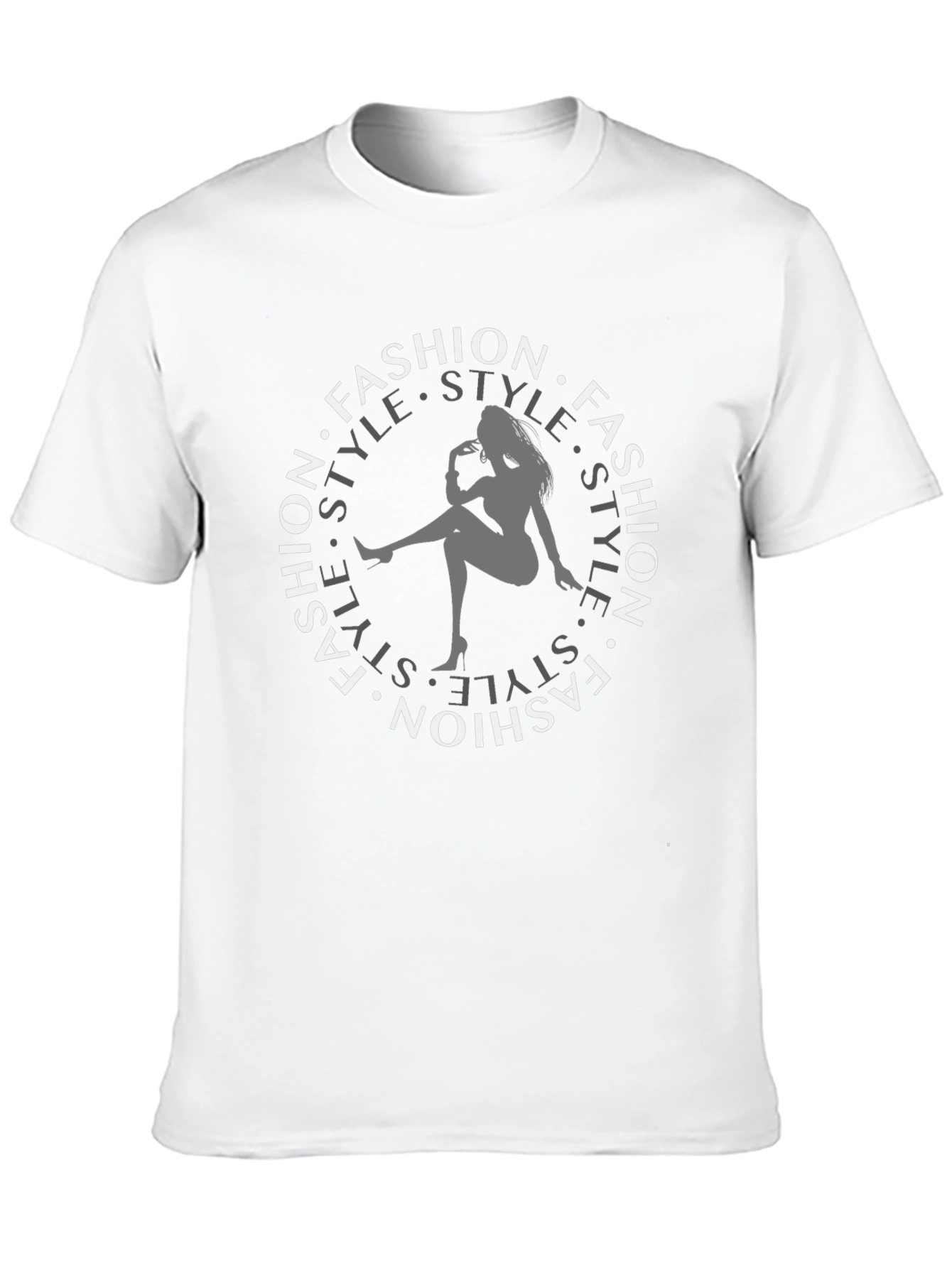 Fashion Style Black Tee