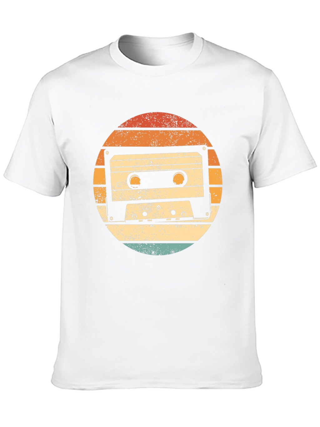 Retro Cassette Tape Graphic T-Shirt