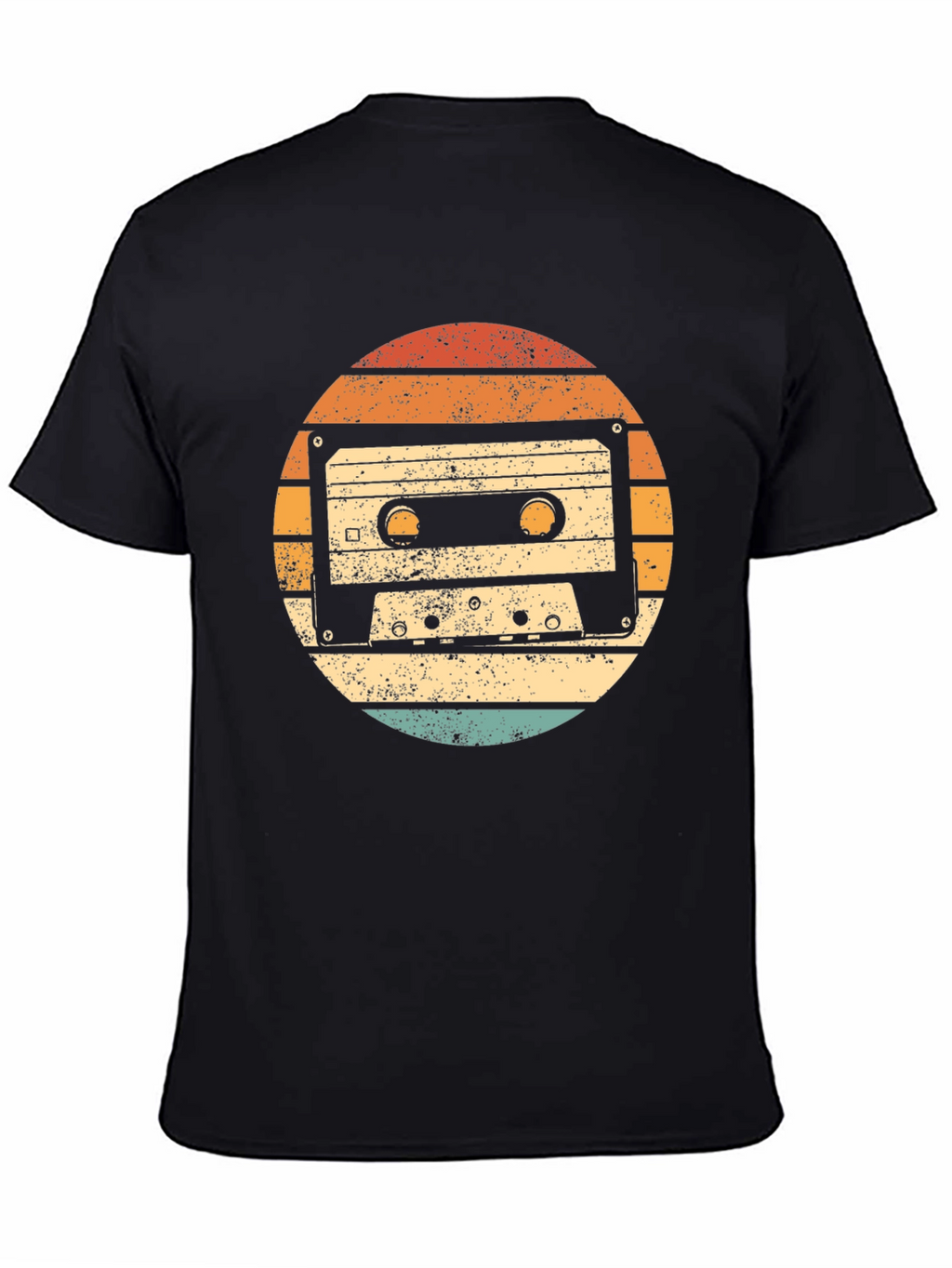 Retro Cassette Tape Graphic T-Shirt