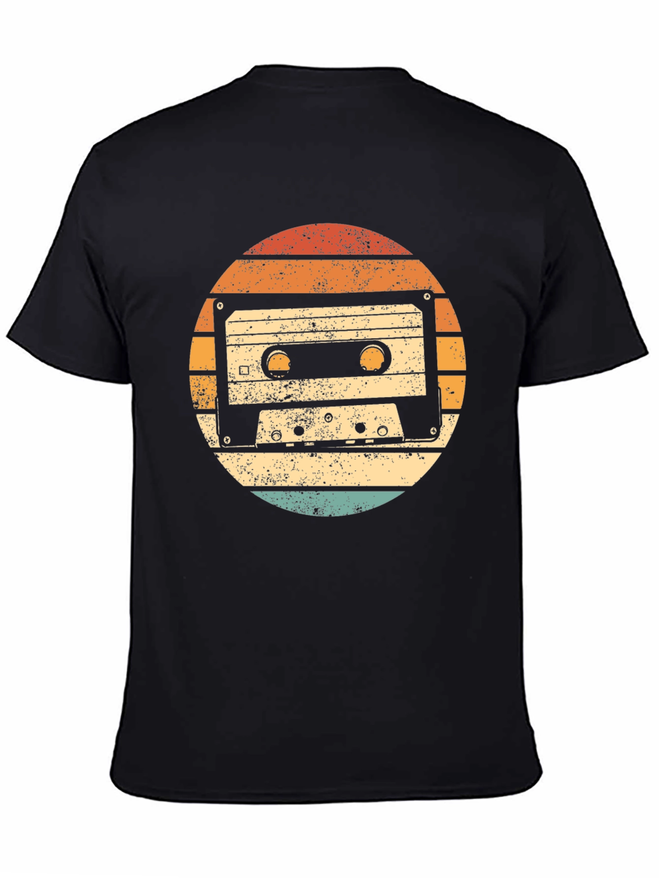 Retro Cassette Tape Graphic T-Shirt