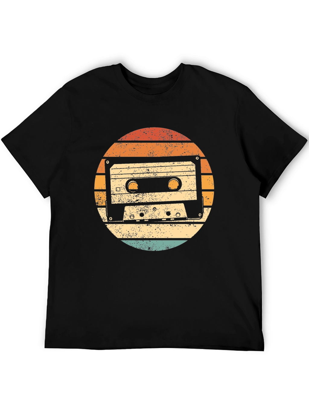 Retro Cassette Tape Graphic T-Shirt