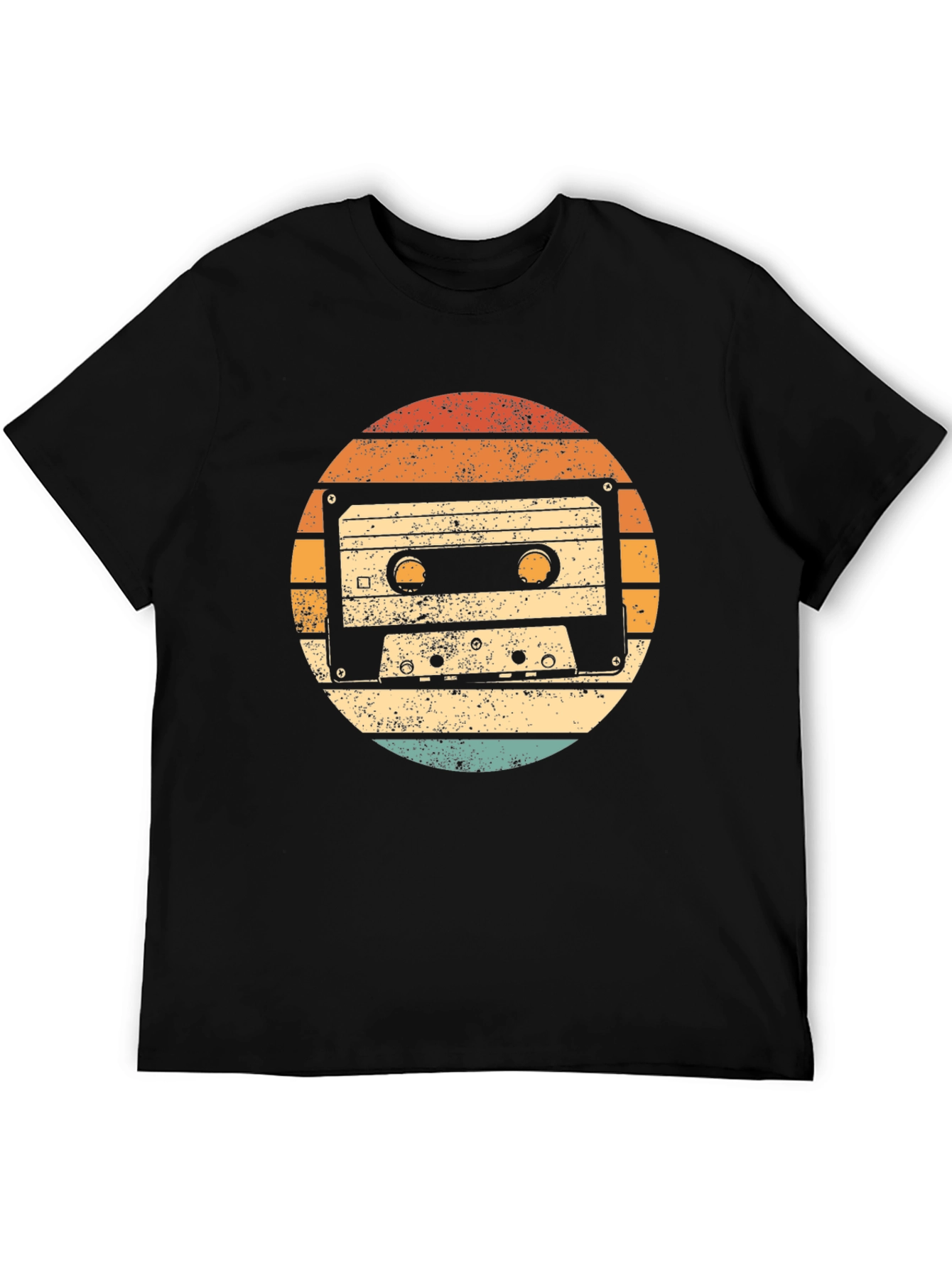 Retro Cassette Tape Graphic T-Shirt