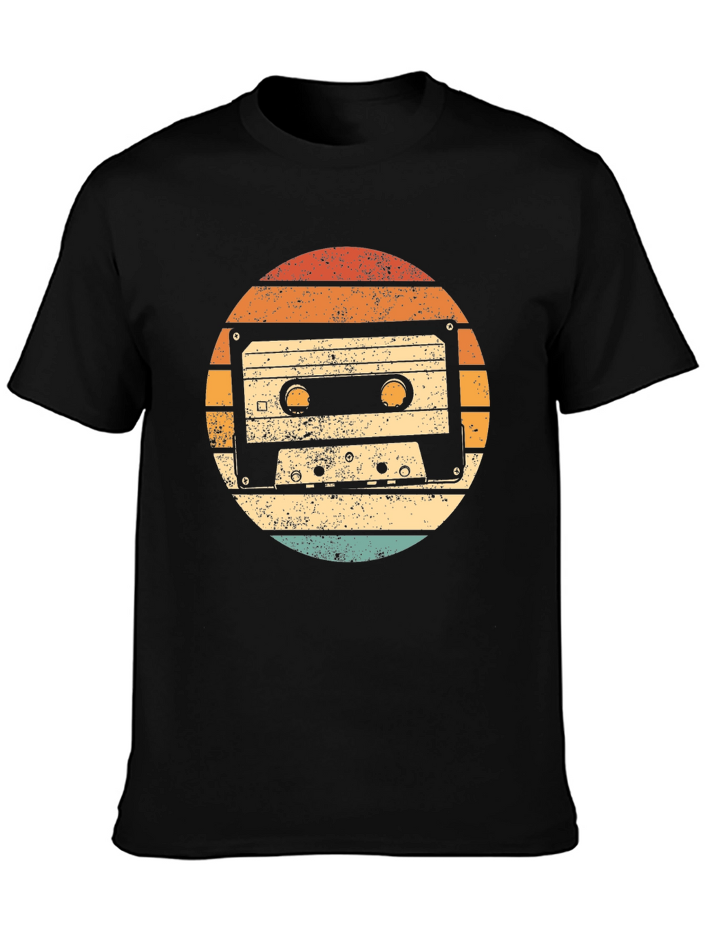 Retro Cassette Tape Graphic T-Shirt