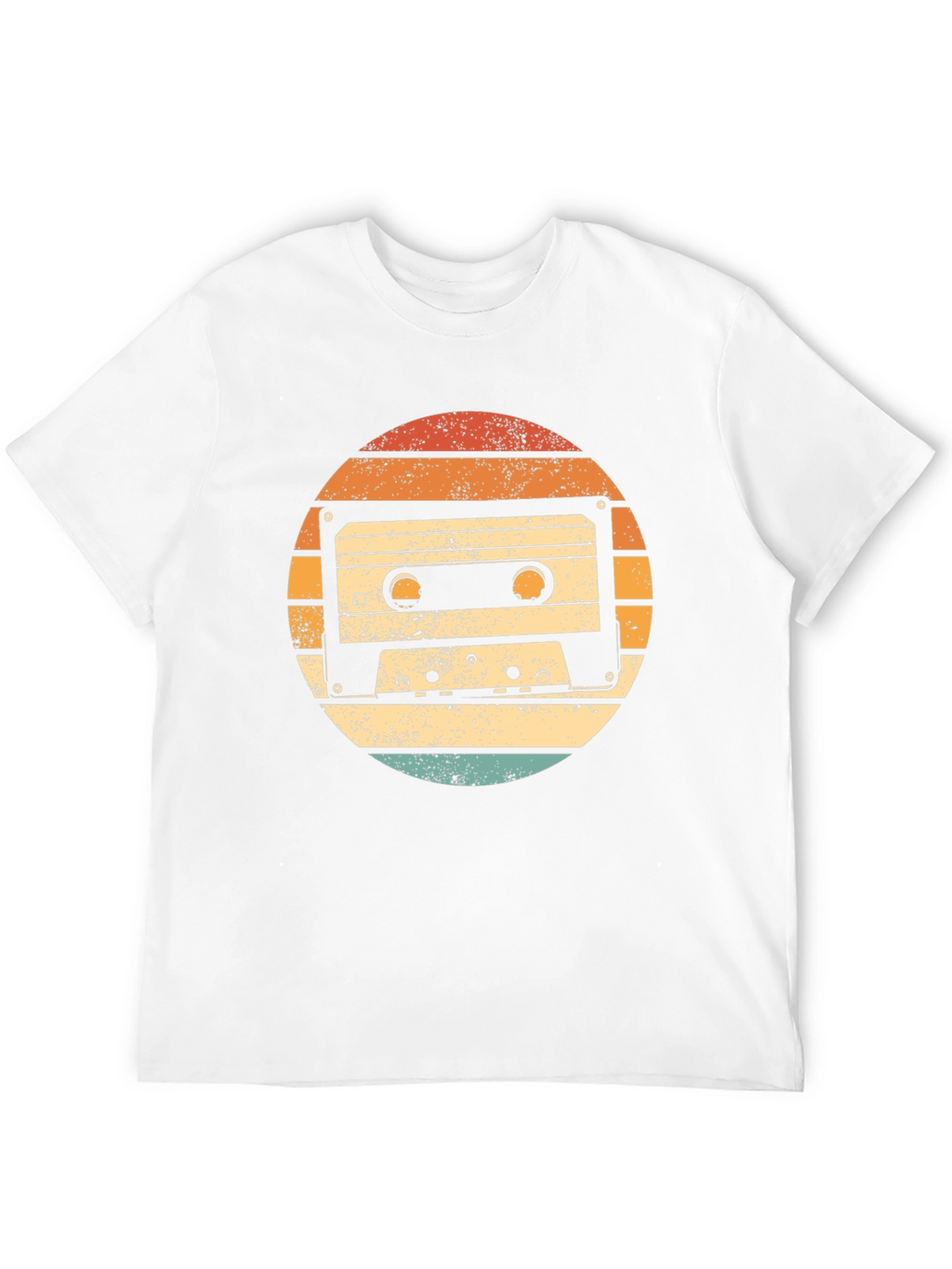 Retro Cassette Tape Graphic T-Shirt