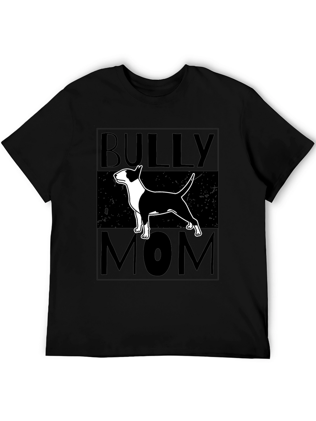Bully Mom Black Graphic T-Shirt