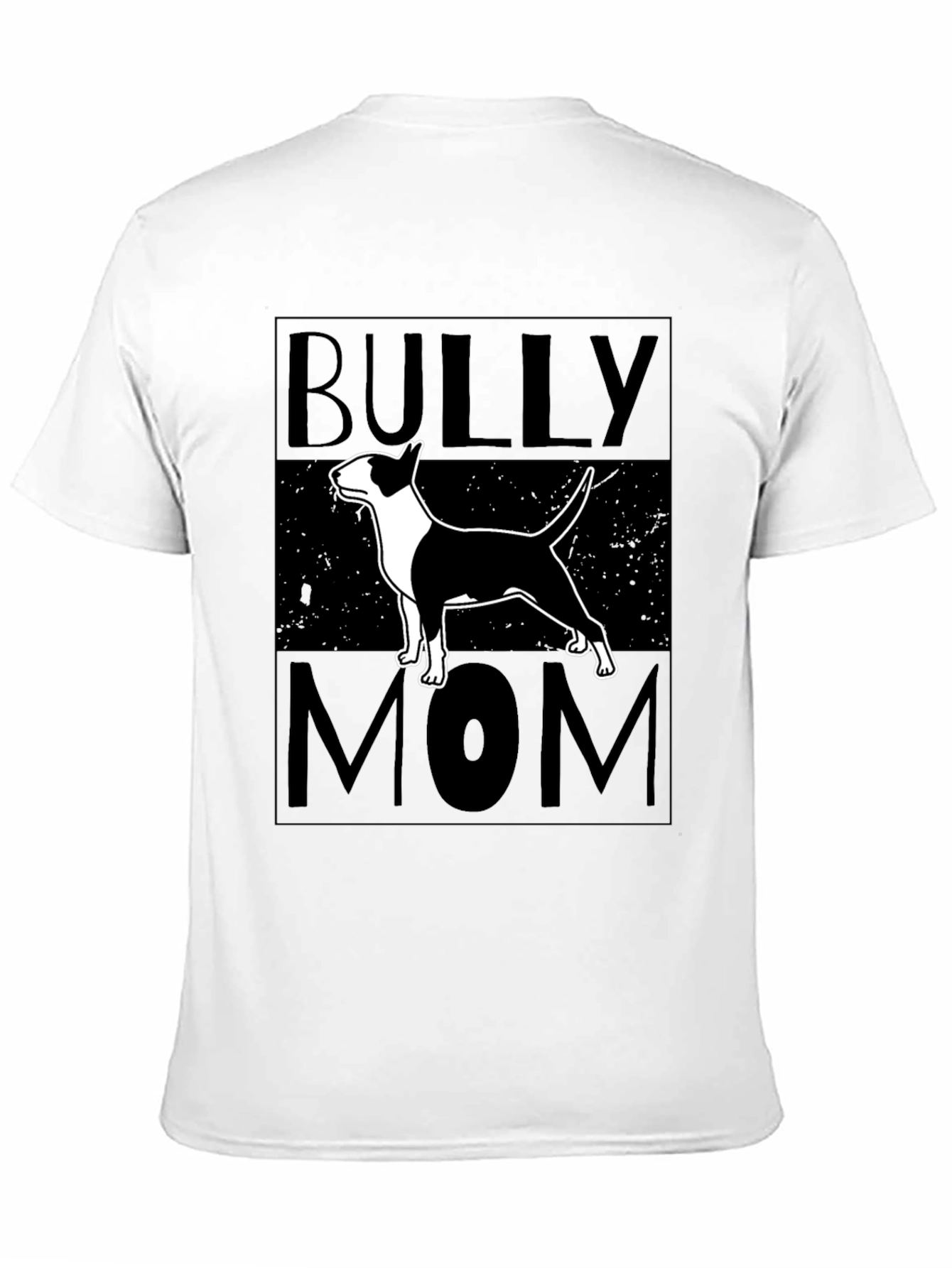 Bully Mom Black Graphic T-Shirt