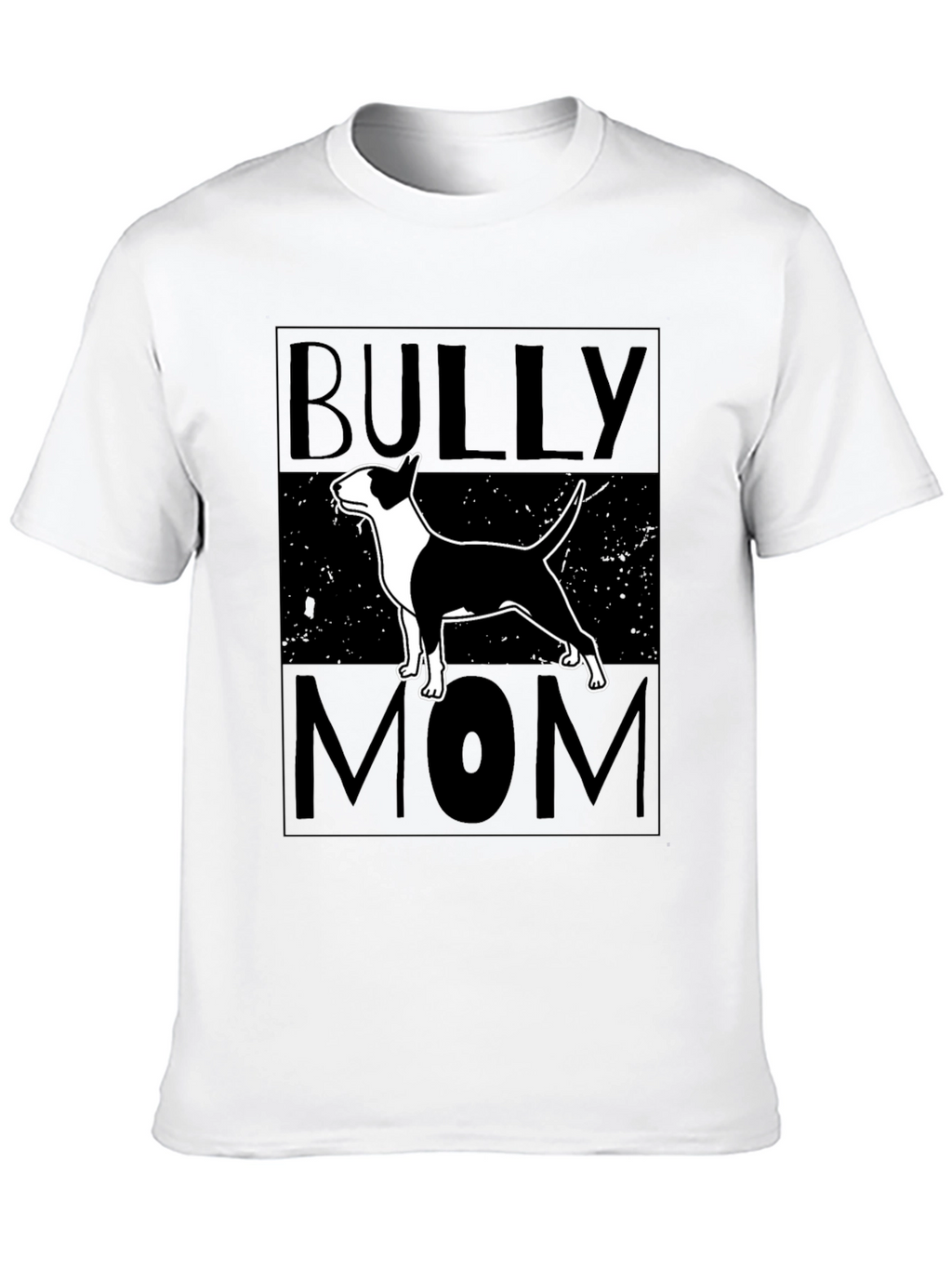 Bully Mom Black Graphic T-Shirt
