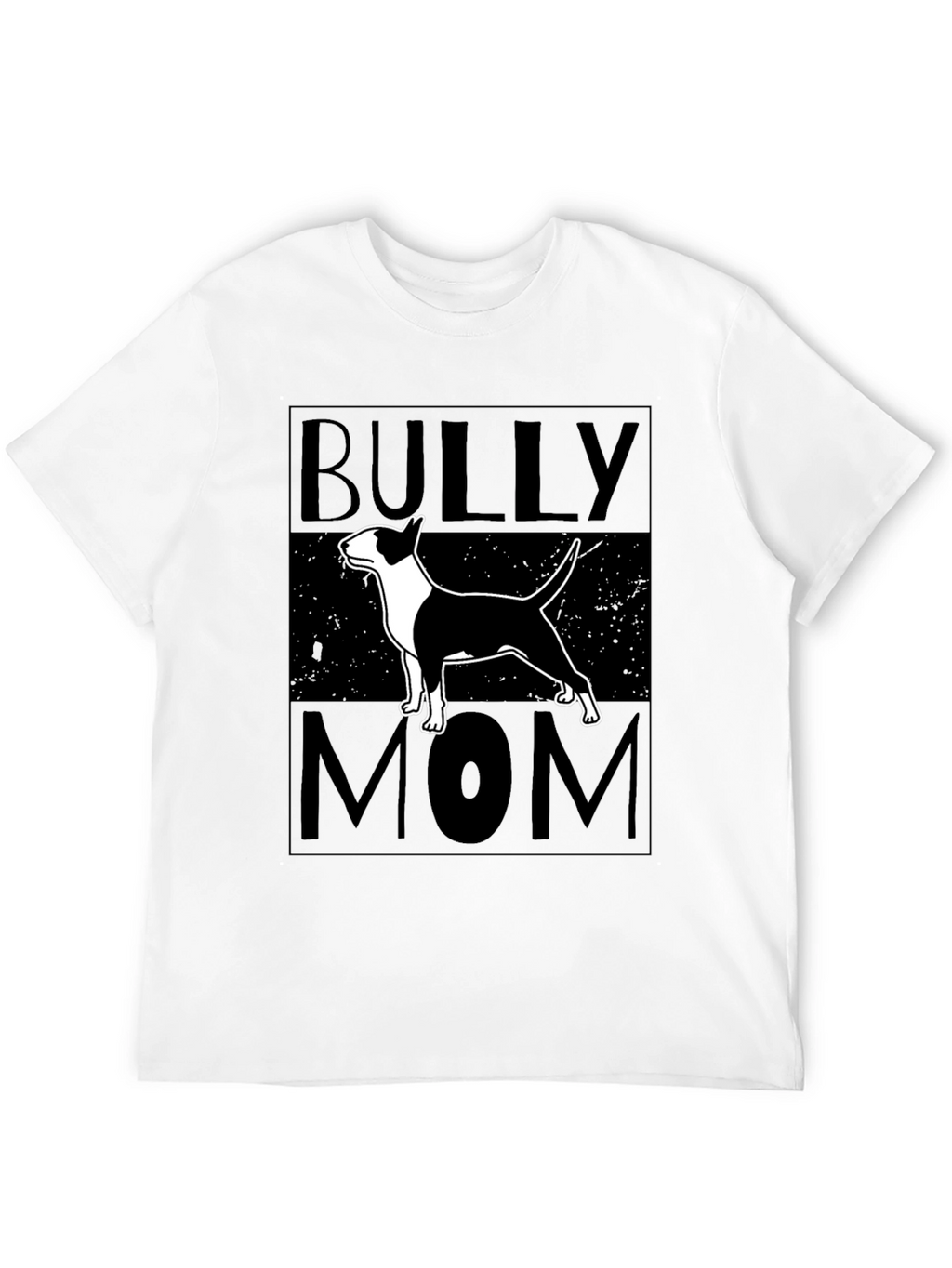 Bully Mom Black Graphic T-Shirt
