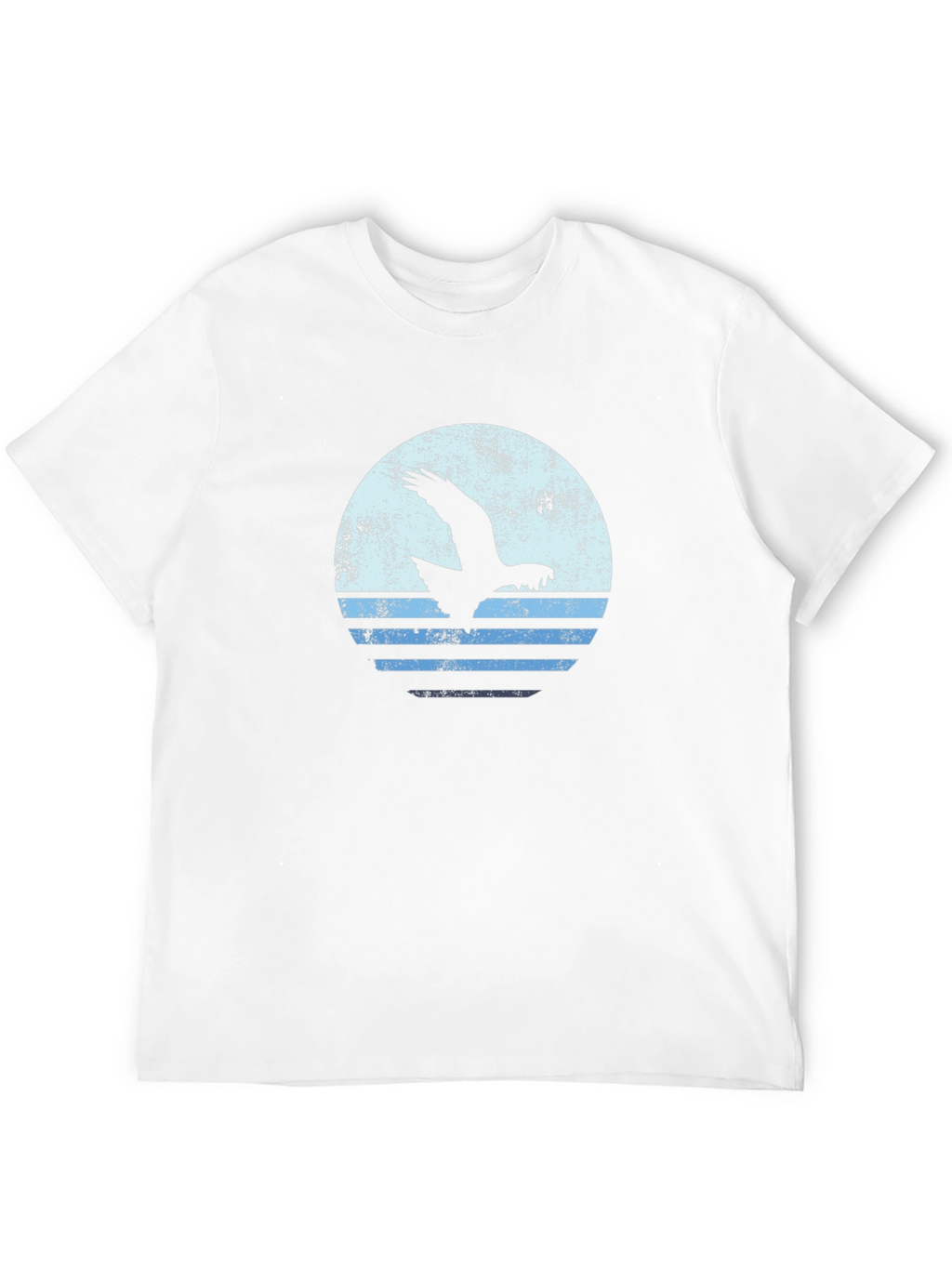 Retro Eagle Sunset Graphic Tee