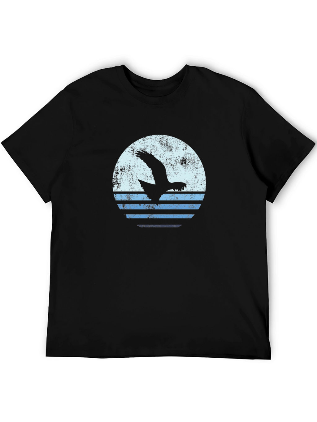 Retro Eagle Sunset Graphic Tee