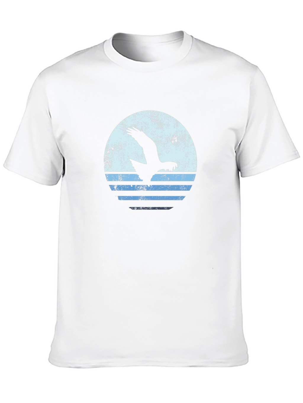 Retro Eagle Sunset Graphic Tee