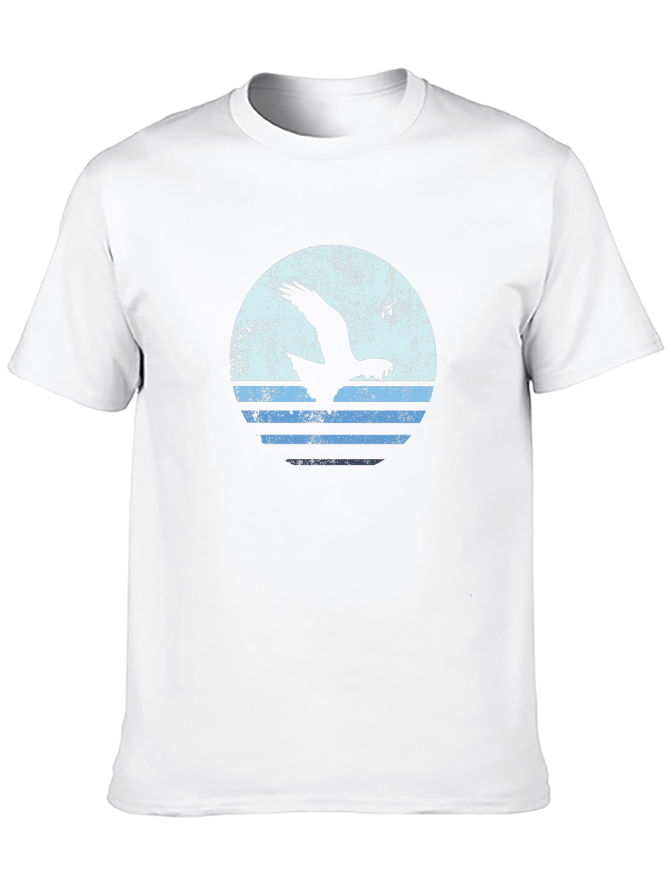 Retro Eagle Sunset Graphic Tee