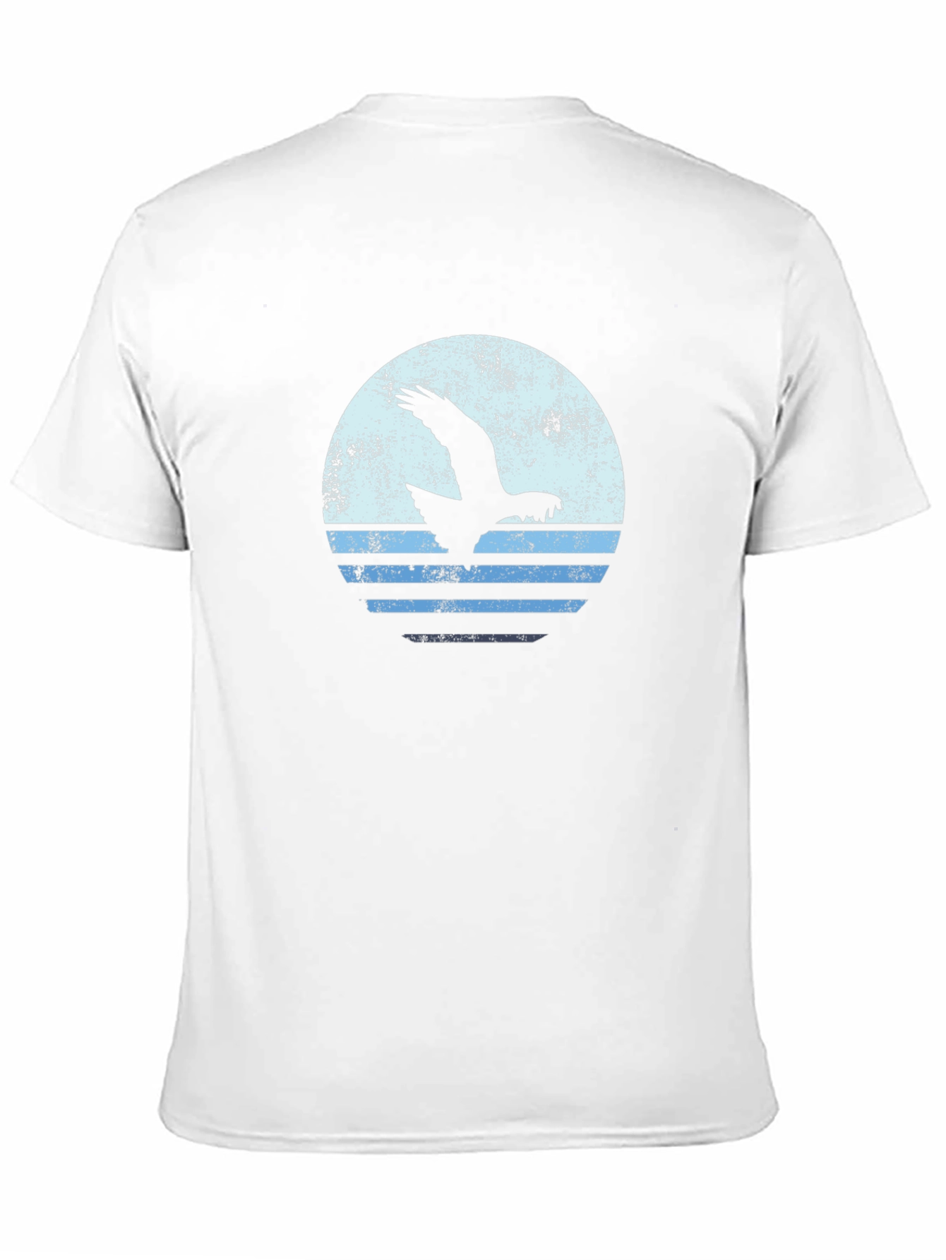 Retro Eagle Sunset Graphic Tee