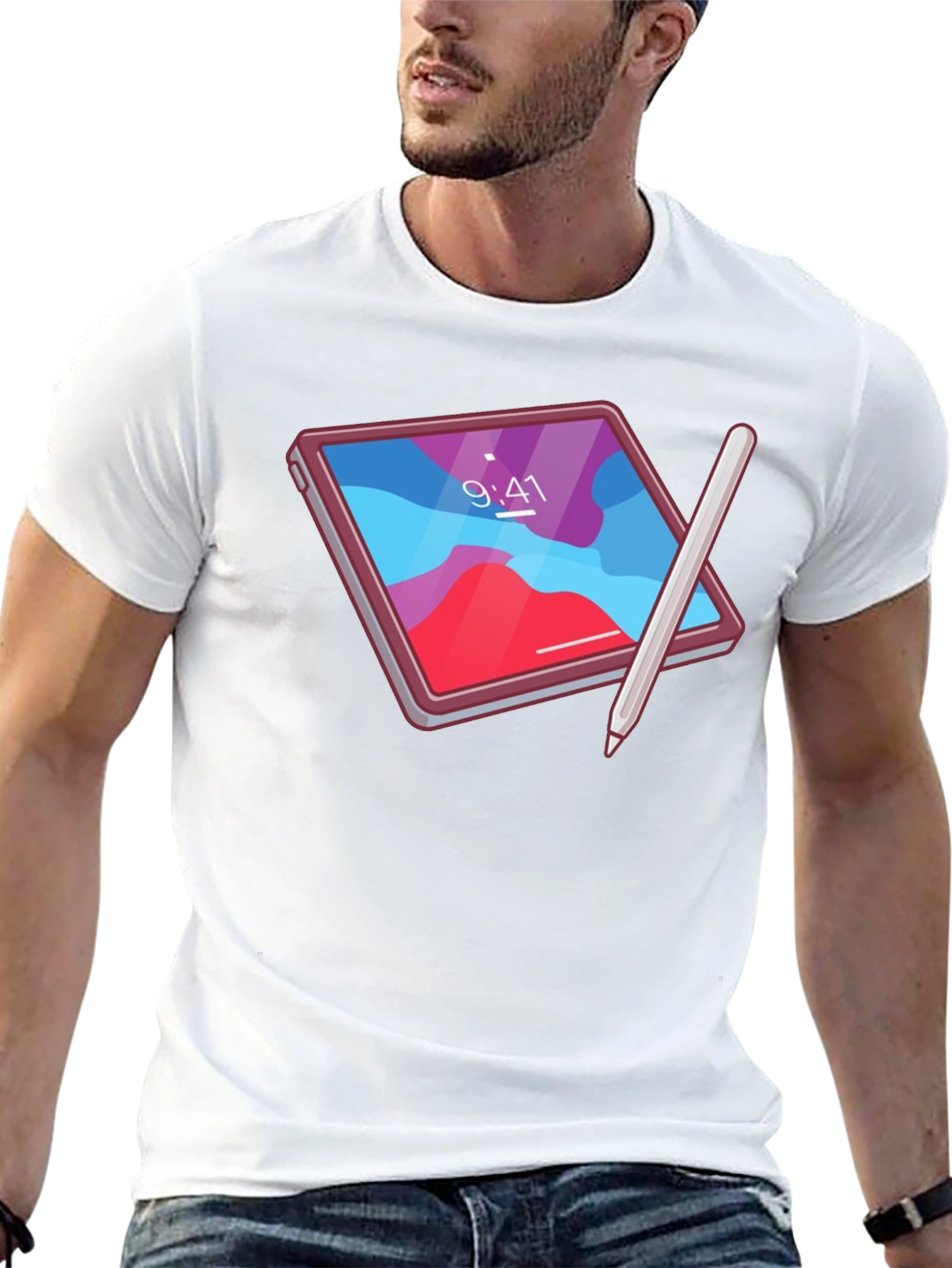 Tech Tablet T-Shirt - Gadget Graphic Tee