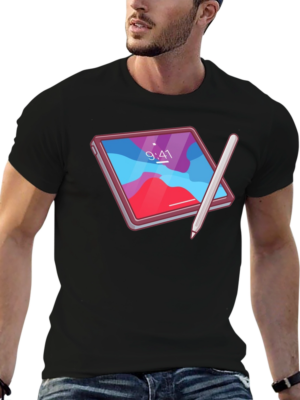 Tech Tablet T-Shirt - Gadget Graphic Tee