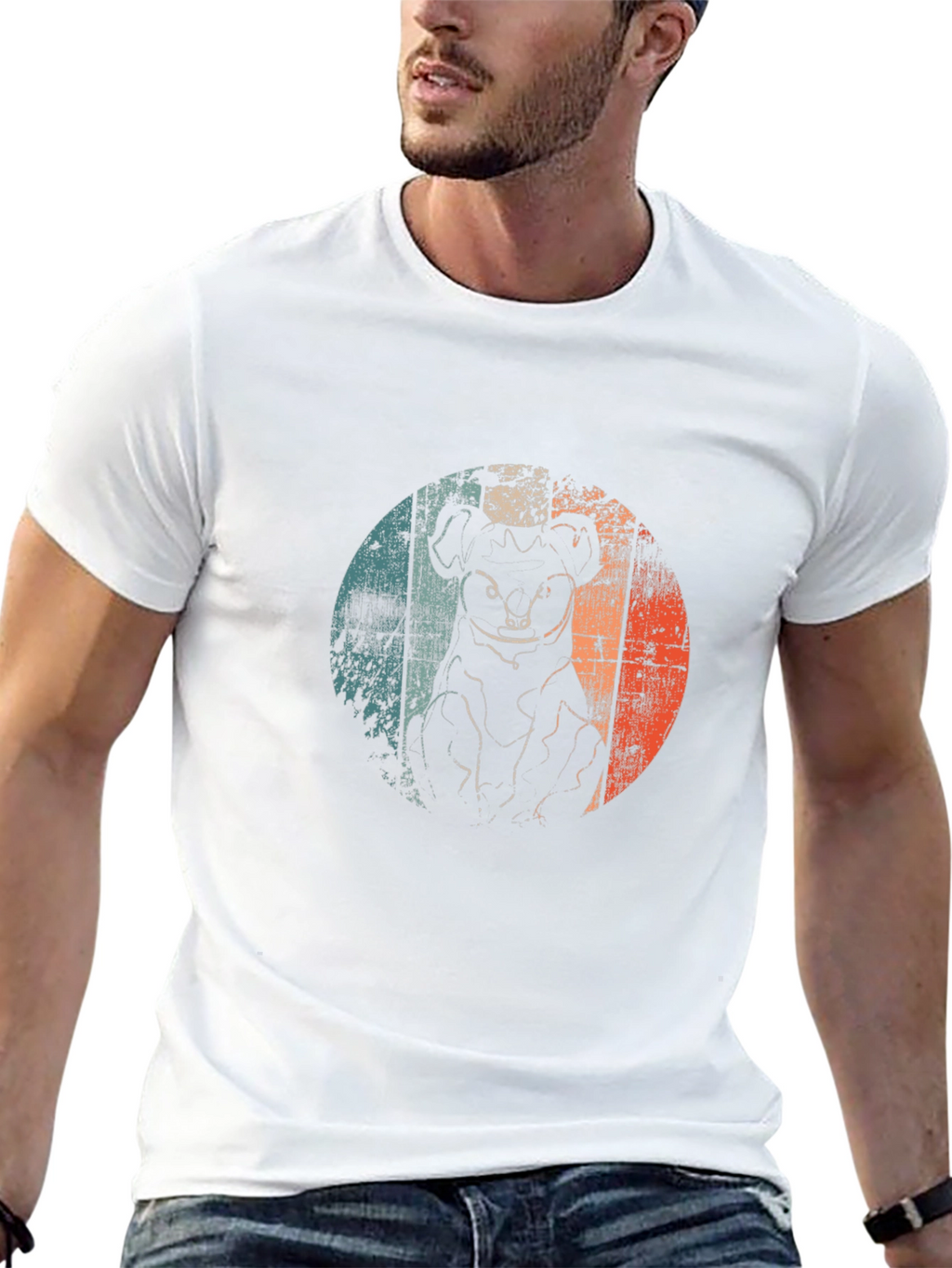 Retro Koala Graphic T-Shirt - Black