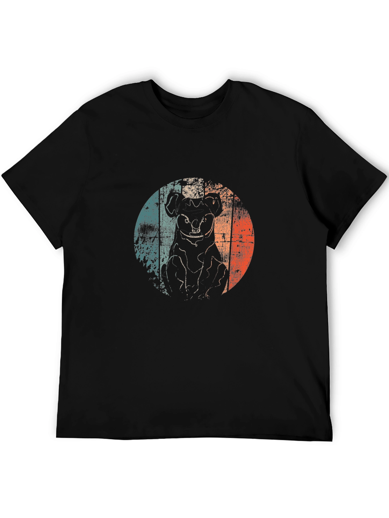 Retro Koala Graphic T-Shirt - Black