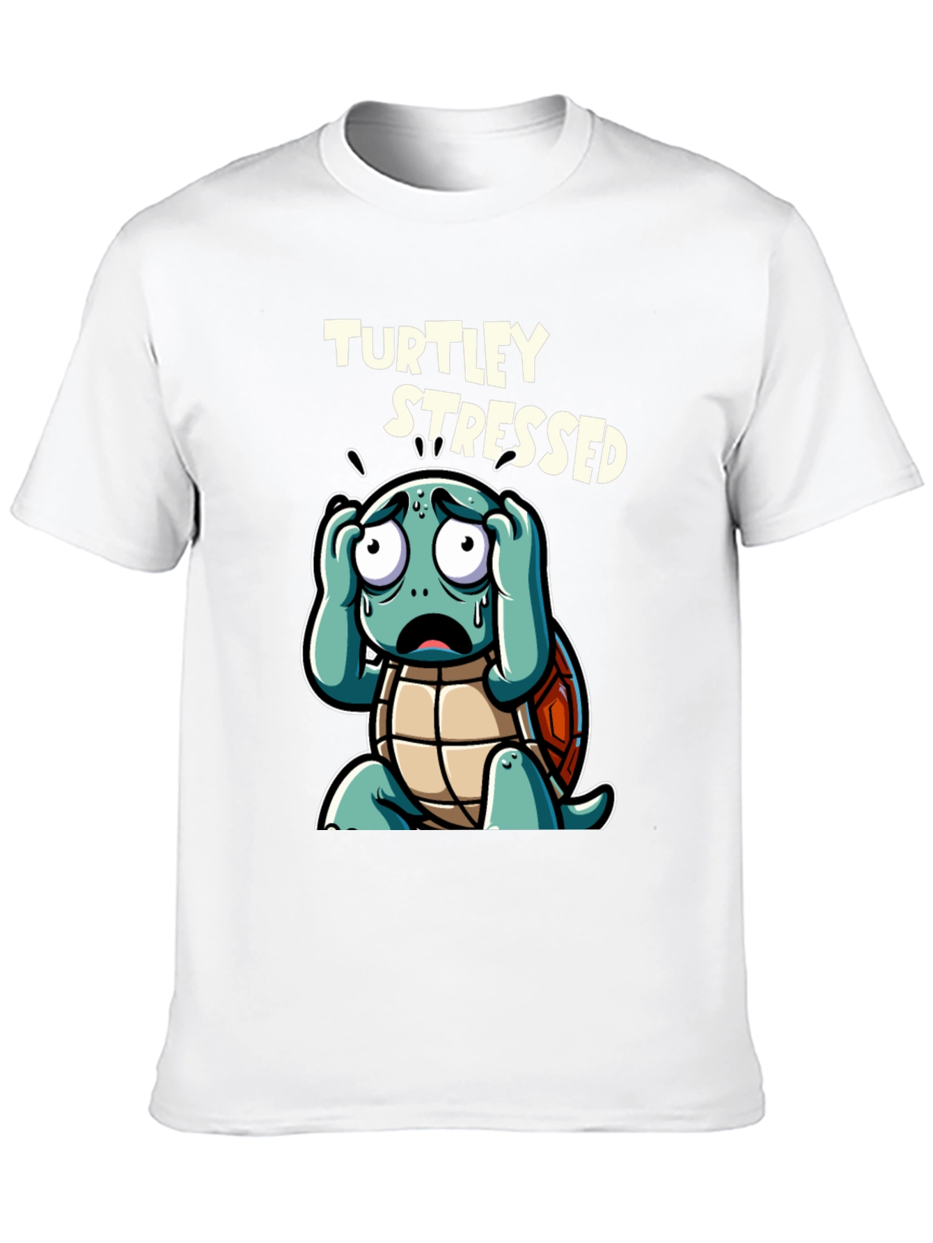 Turtley Stressed Graphic Tee