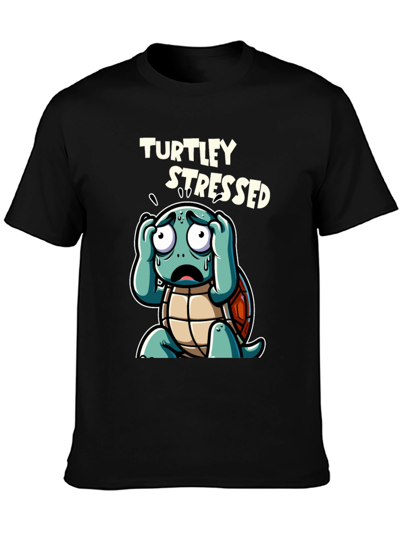 Turtley Stressed Graphic Tee