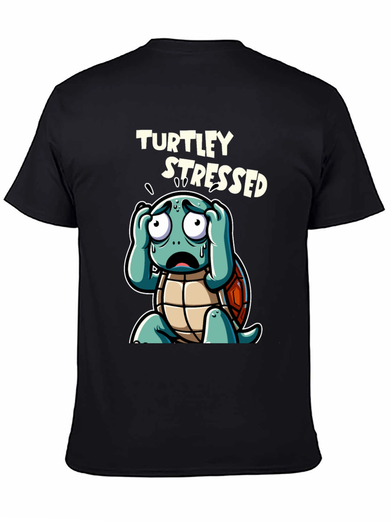 Turtley Stressed Graphic Tee