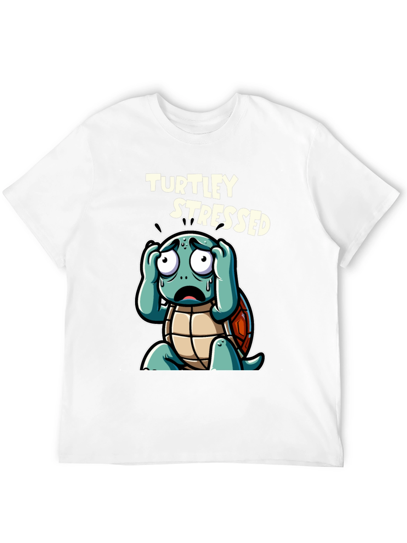 Turtley Stressed Graphic Tee