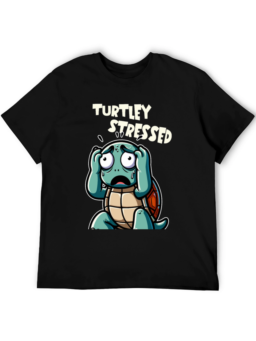 Turtley Stressed Graphic Tee