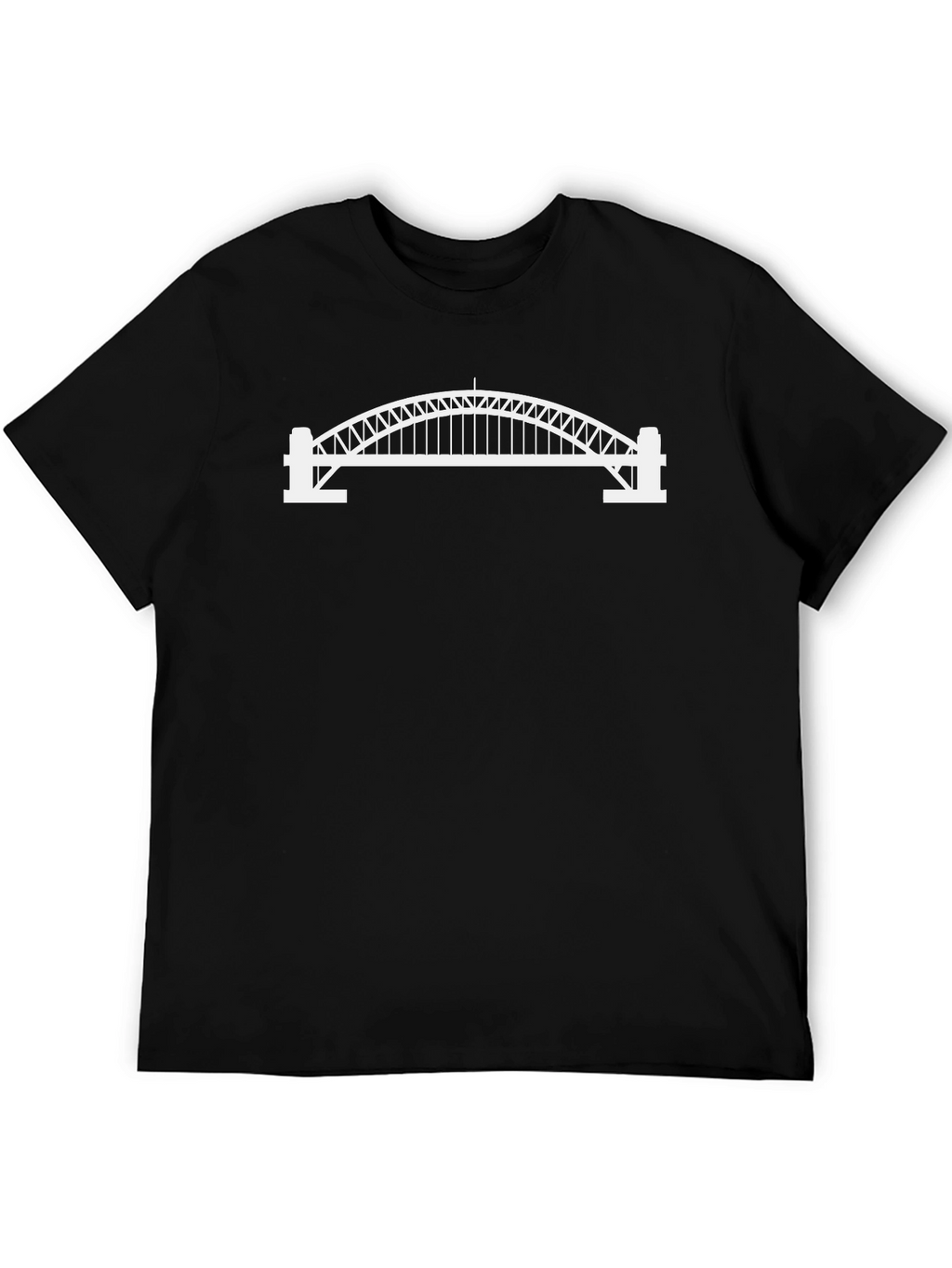 Bridge Silhouette Graphic Tee - Classic Crew Neck