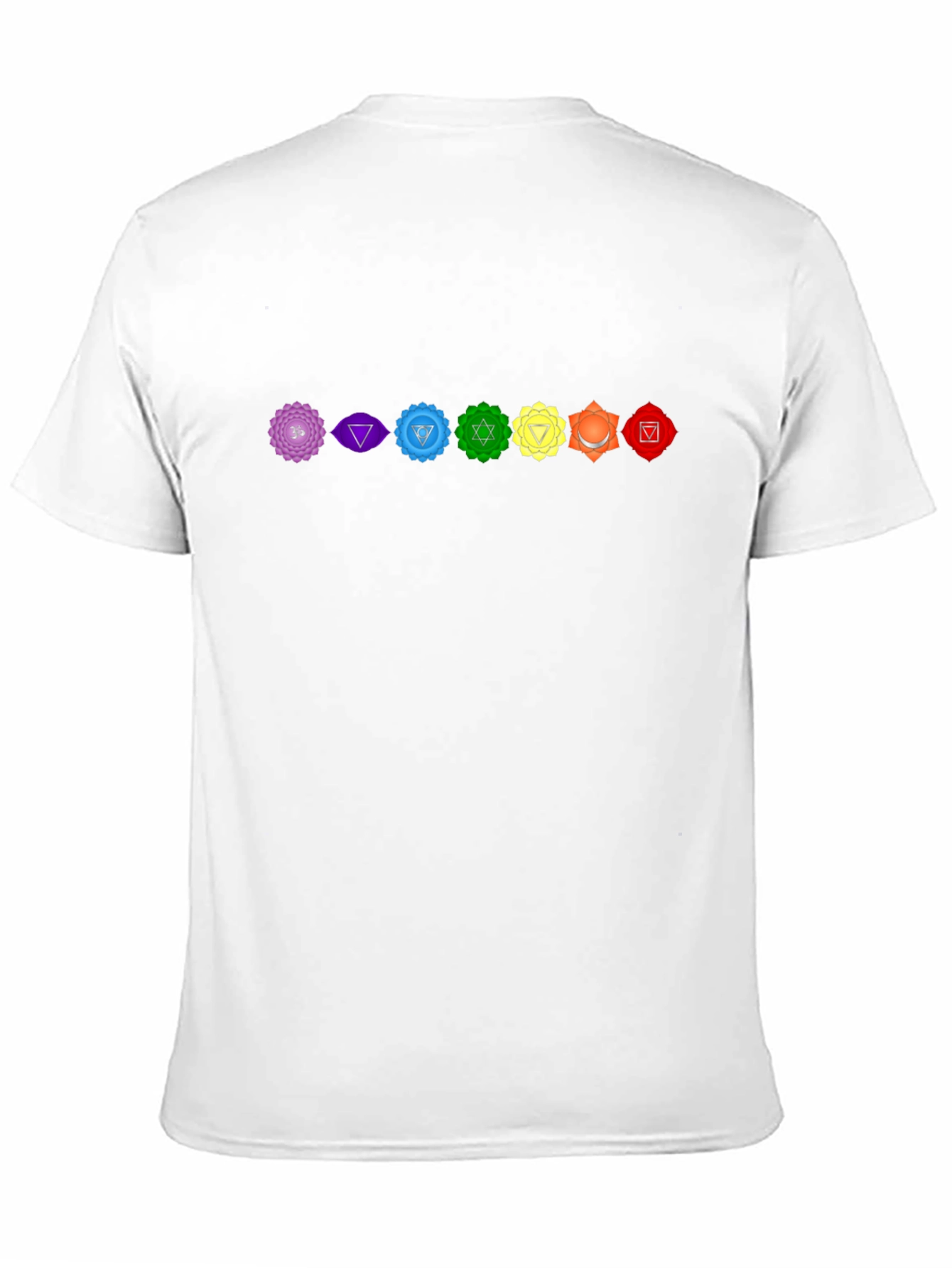 Chakra Symbol Graphic Black T-Shirt