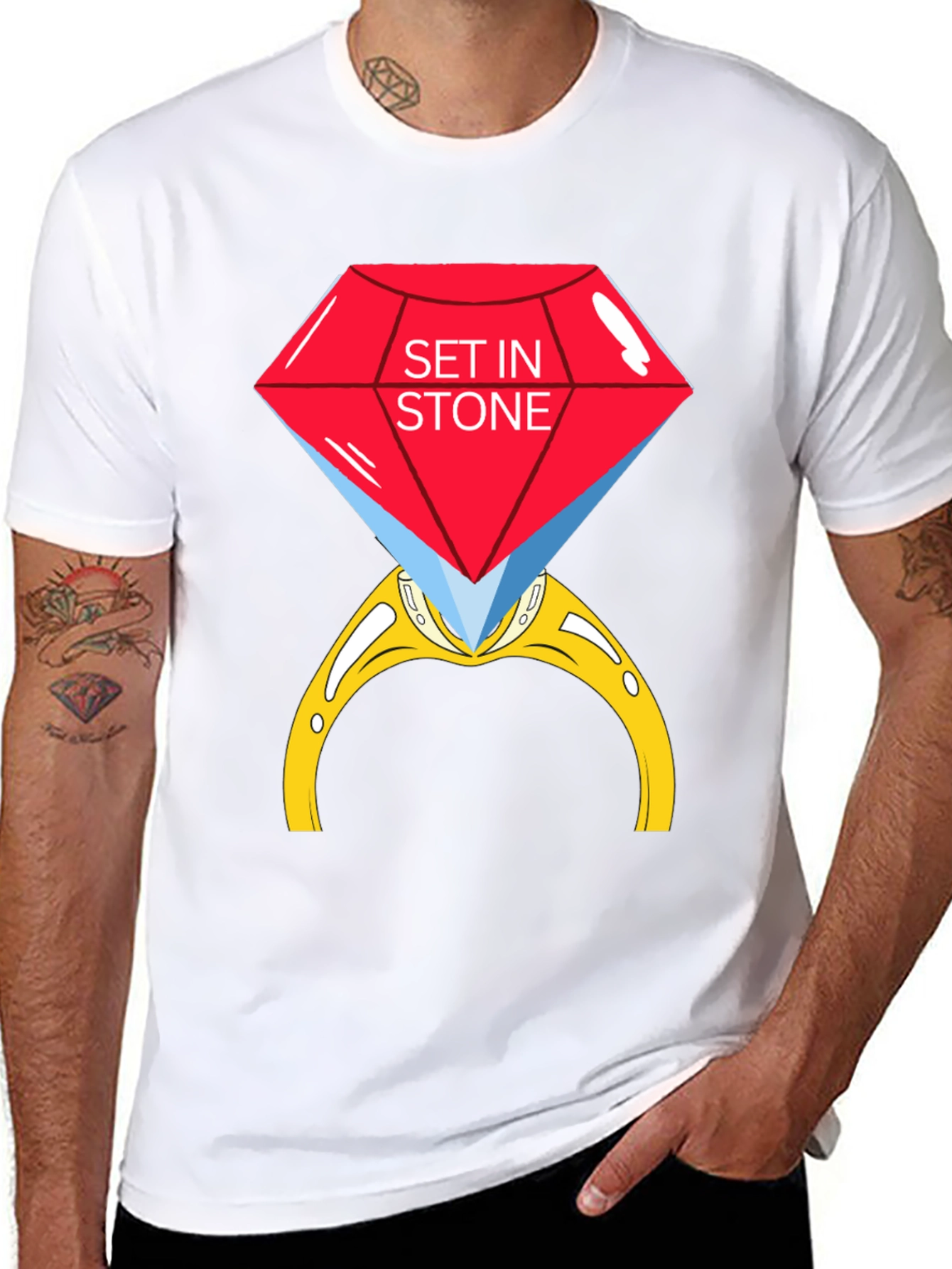 Set in Stone Graphic Tee