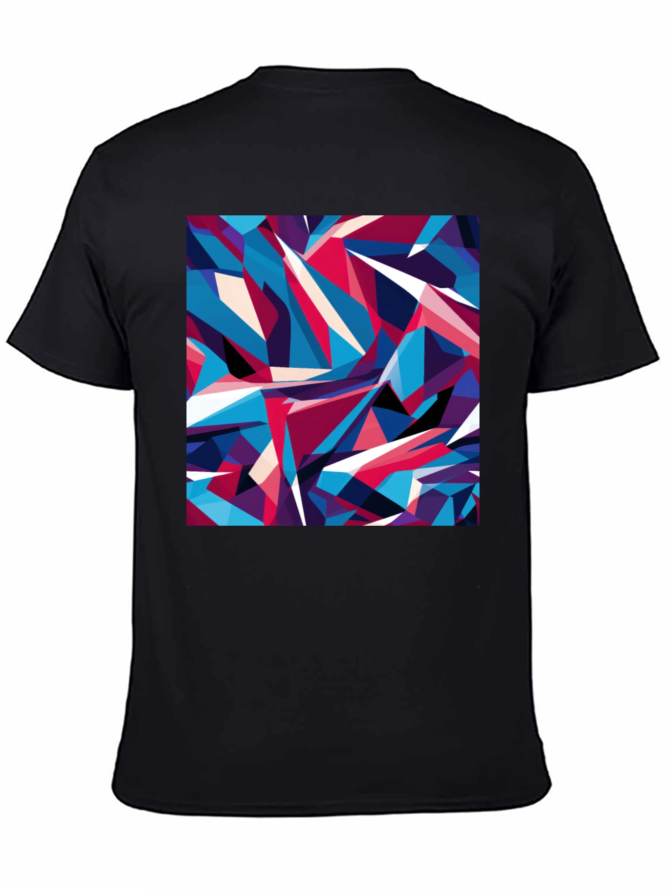 Geometric Abstract T-Shirt - Modern Art Tee