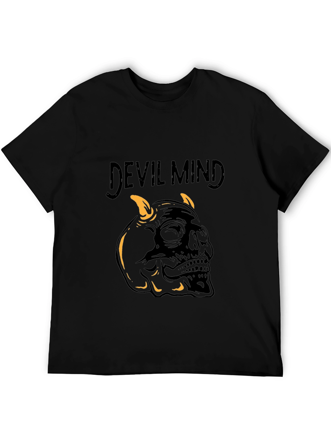 Devil Mind Graphic Tee - Dark Humor T-Shirt