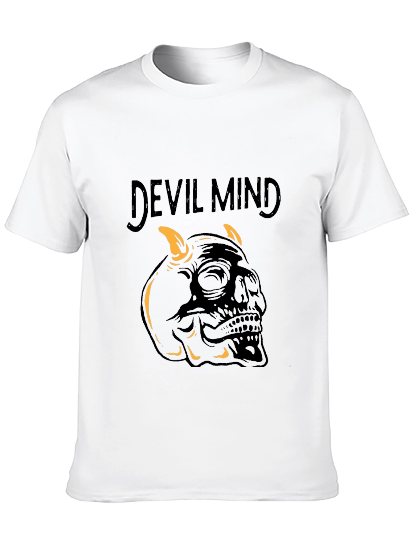 Devil Mind Graphic Tee - Dark Humor T-Shirt