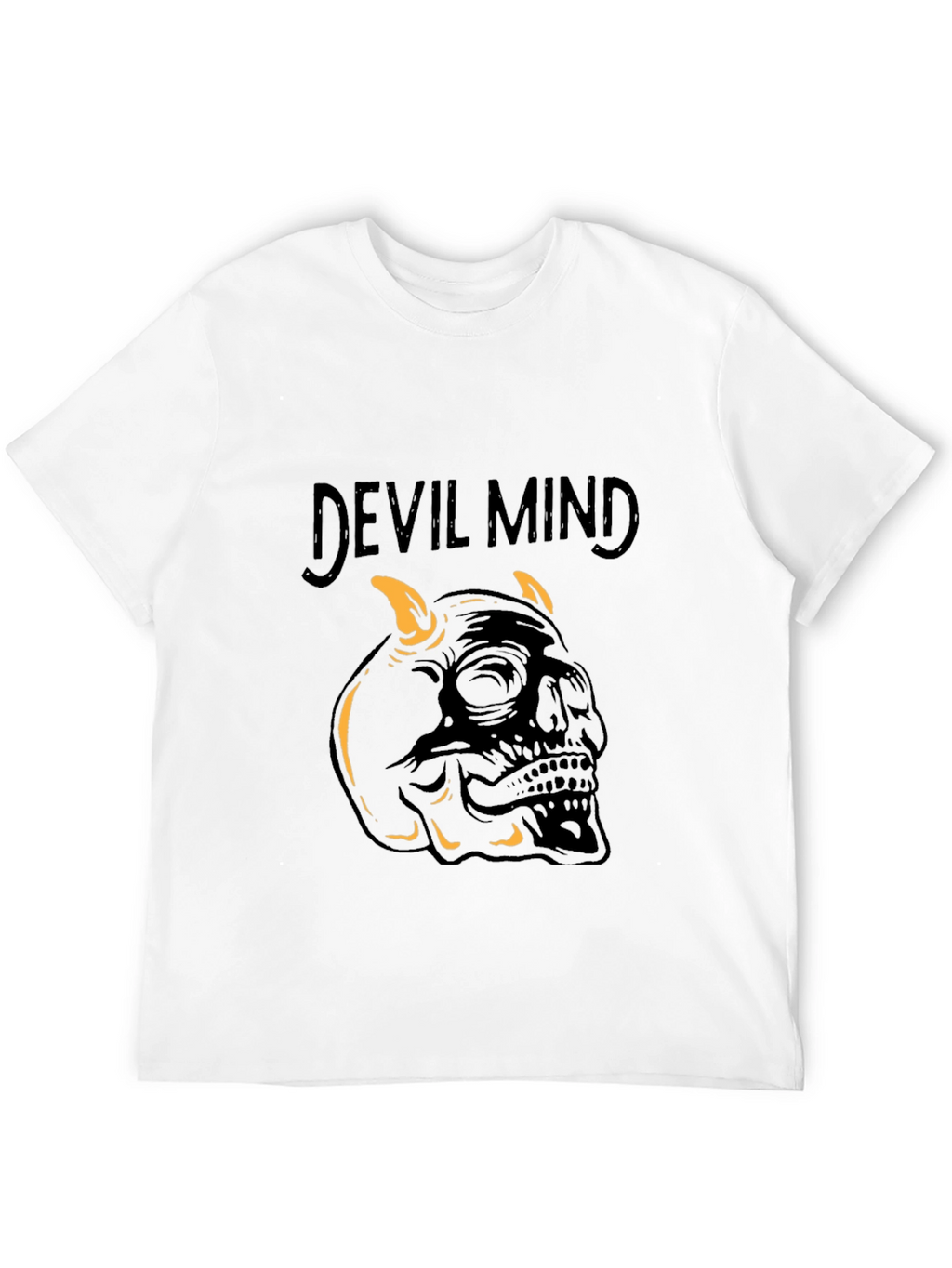 Devil Mind Graphic Tee - Dark Humor T-Shirt
