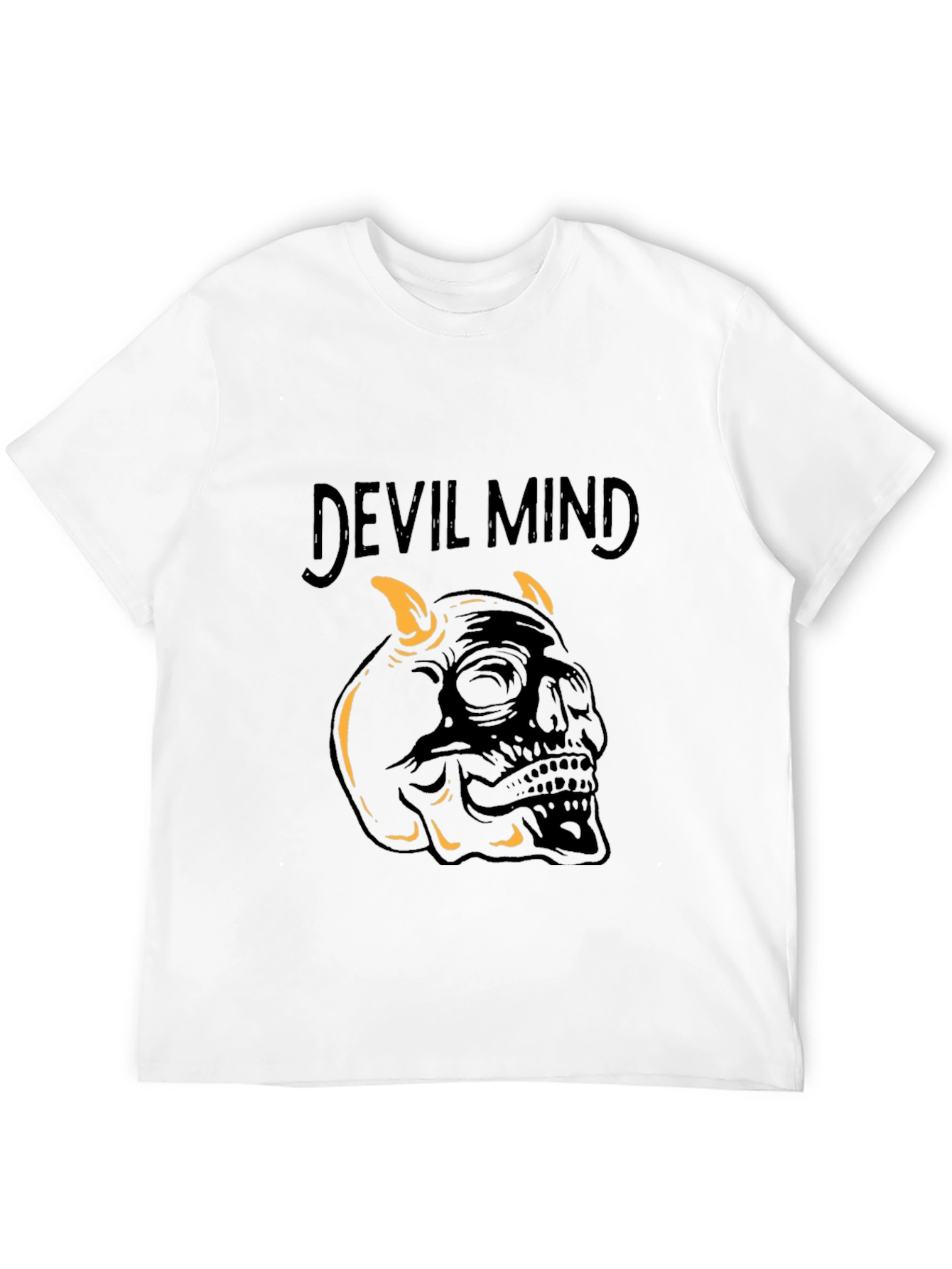 Devil Mind Graphic Tee - Dark Humor T-Shirt
