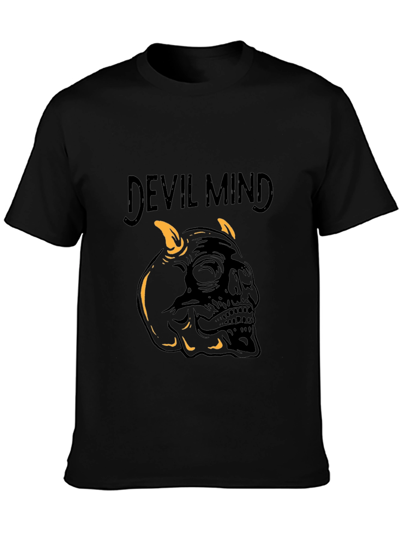 Devil Mind Graphic Tee - Dark Humor T-Shirt