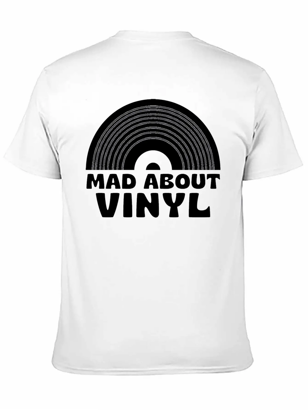 Mad About Vinyl Unisex Casual T-Shirt – Clean Design For Daily Comfort