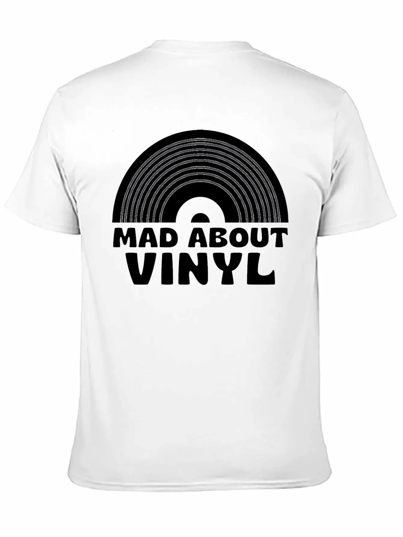 Mad About Vinyl Unisex Casual T-Shirt – Clean Design For Daily Comfort