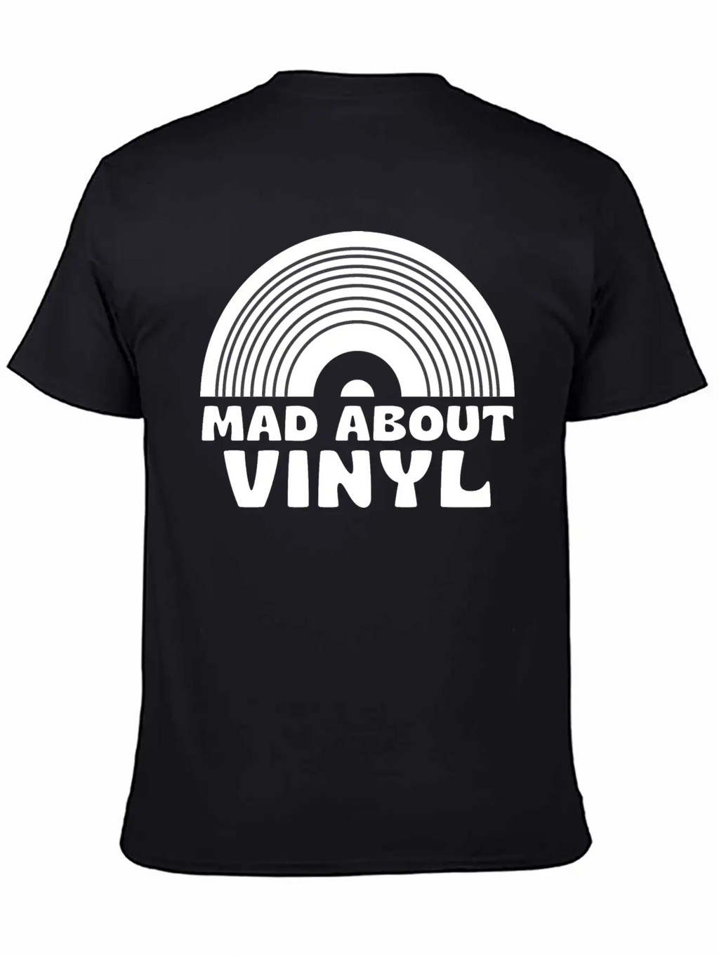 Mad About Vinyl Unisex Casual T-Shirt – Clean Design For Daily Comfort