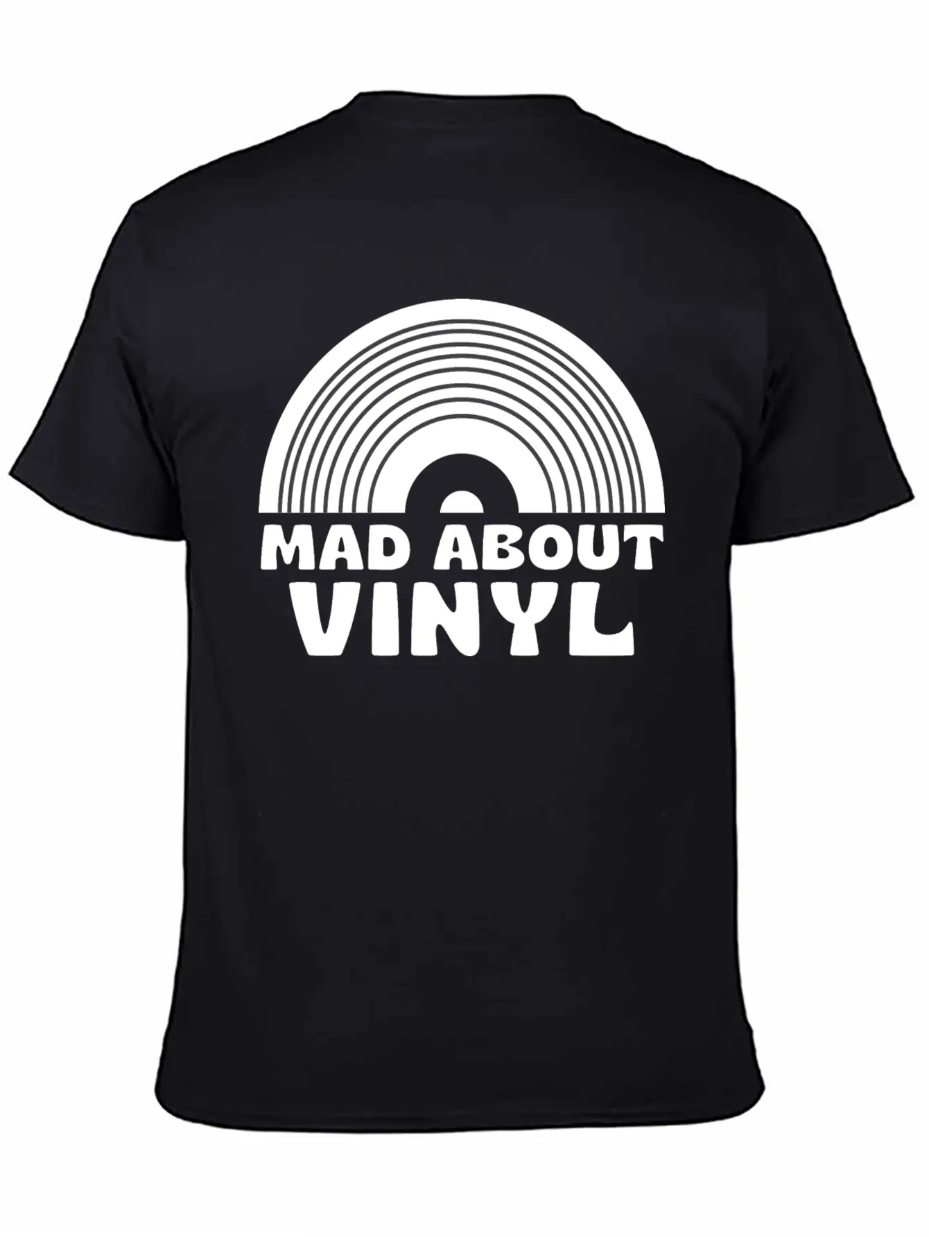 Mad About Vinyl Unisex Casual T-Shirt – Clean Design For Daily Comfort