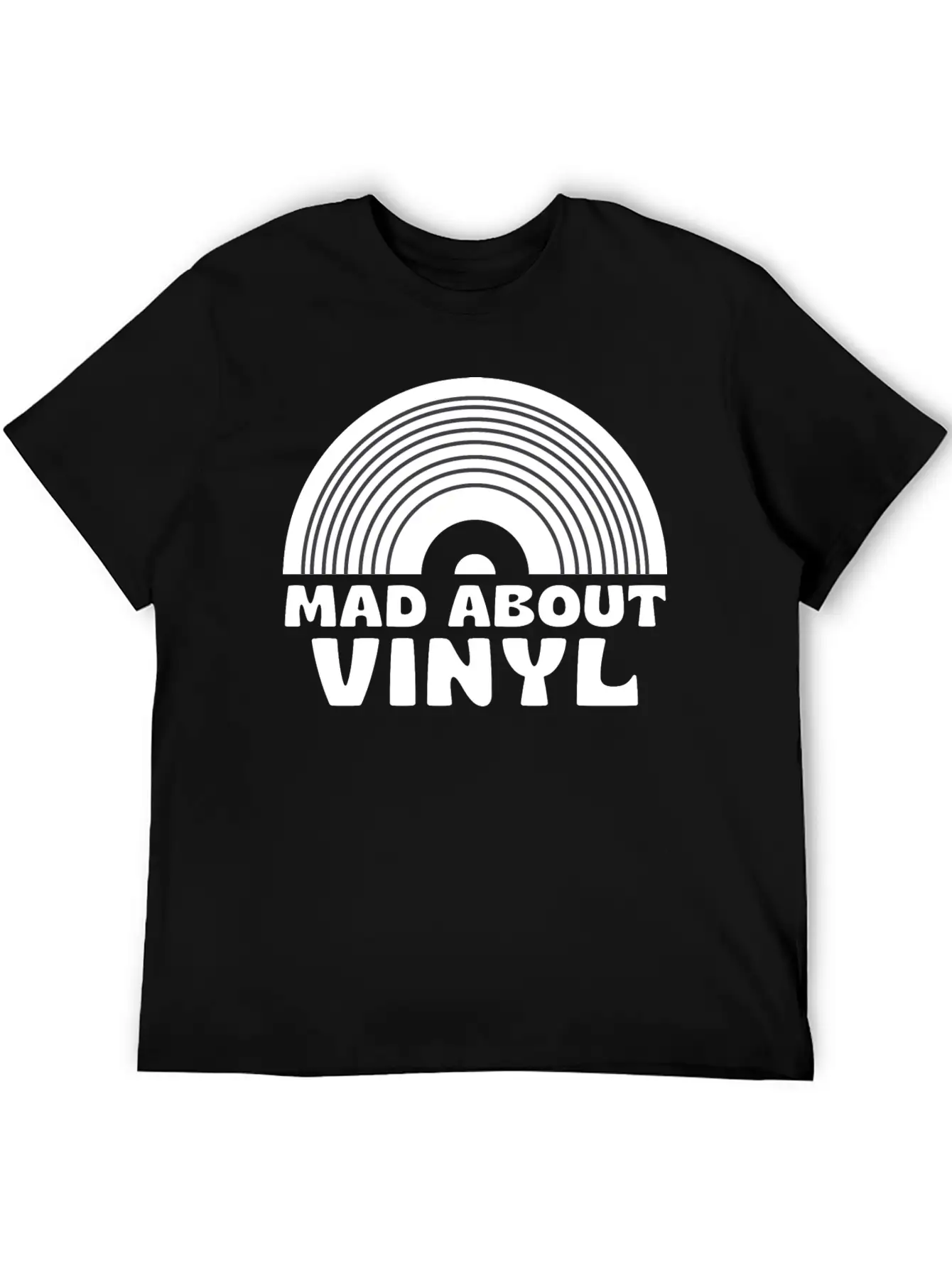 Mad About Vinyl Unisex Casual T-Shirt – Clean Design For Daily Comfort