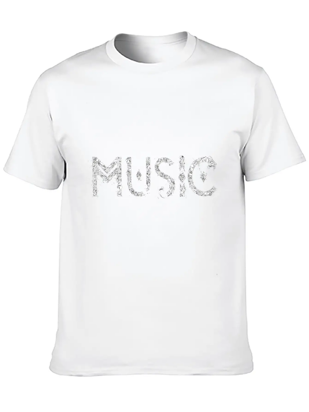 Magical Music White Ver Unisex Casual T-Shirt – Clean Design For Daily Comfort