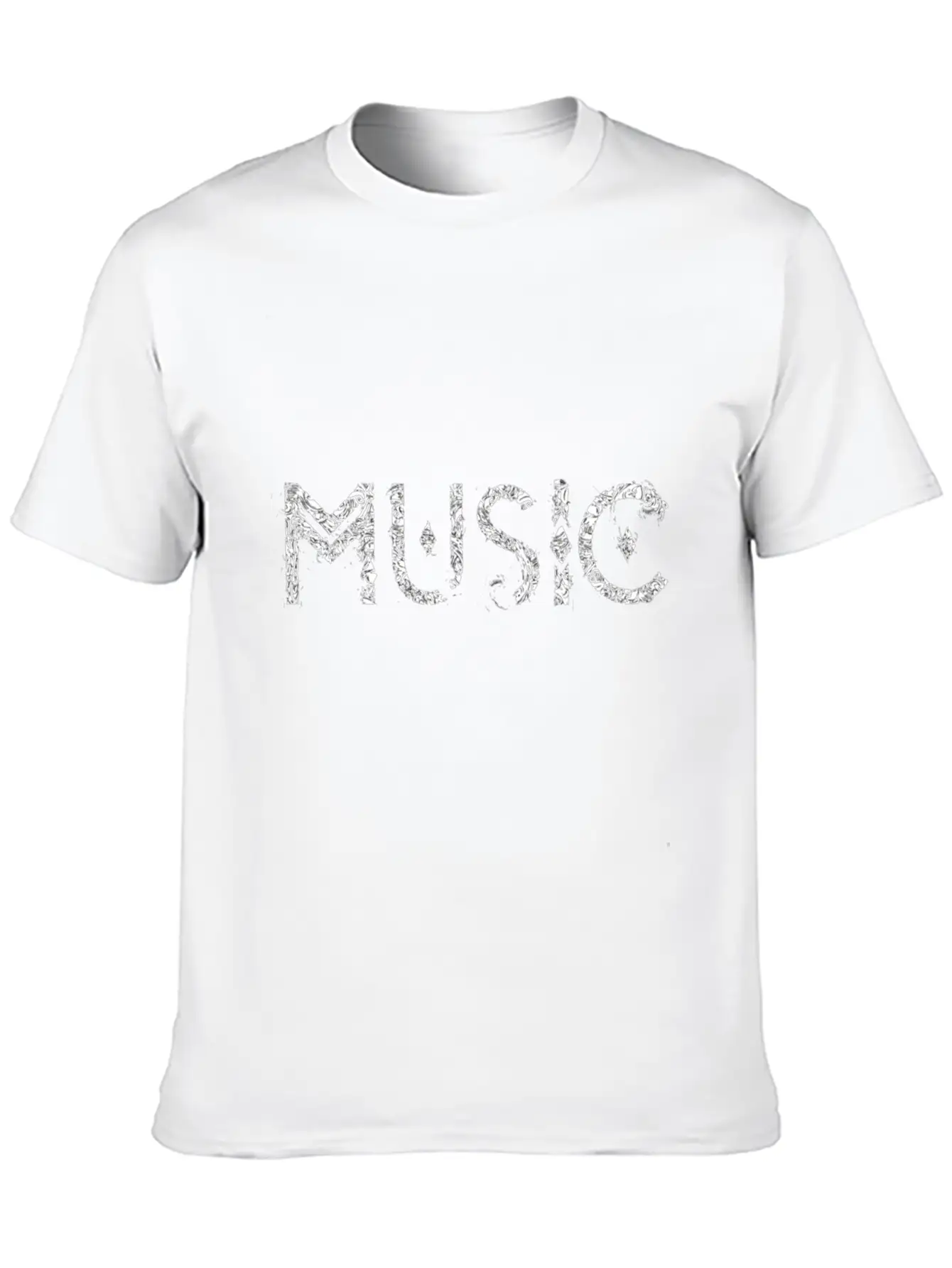 Magical Music White Ver Unisex Casual T-Shirt – Clean Design For Daily Comfort